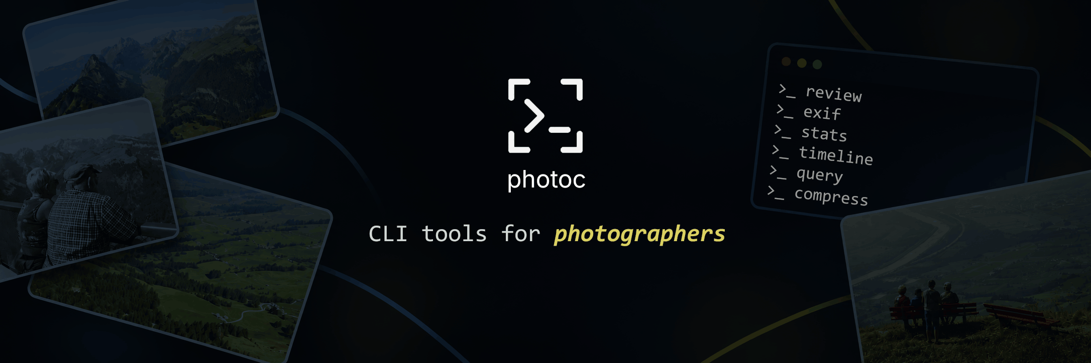 photoc: command-line tools for photographers