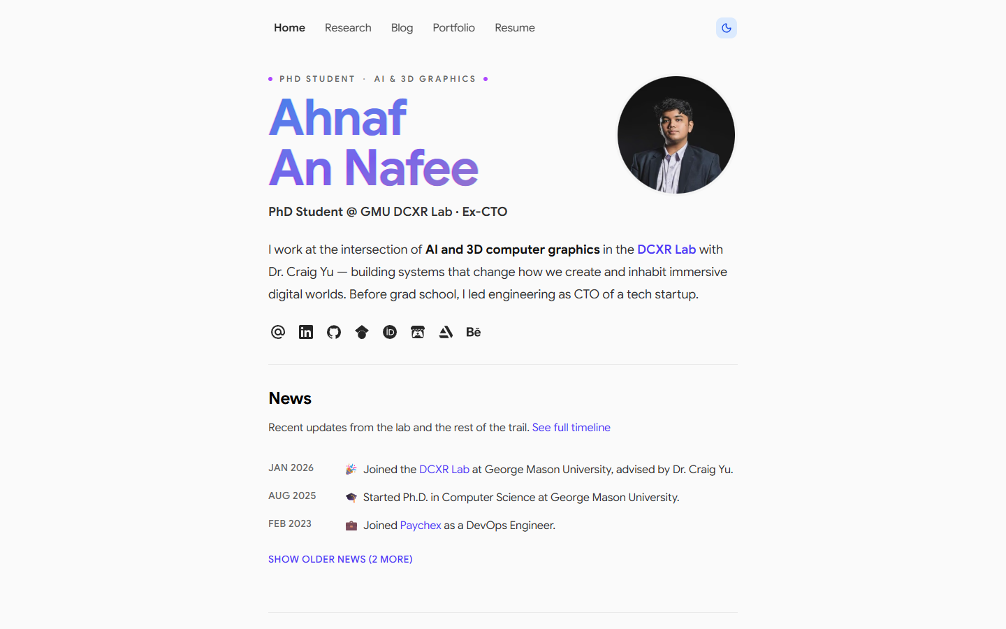 ahnafnafee.dev 的网站界面截图