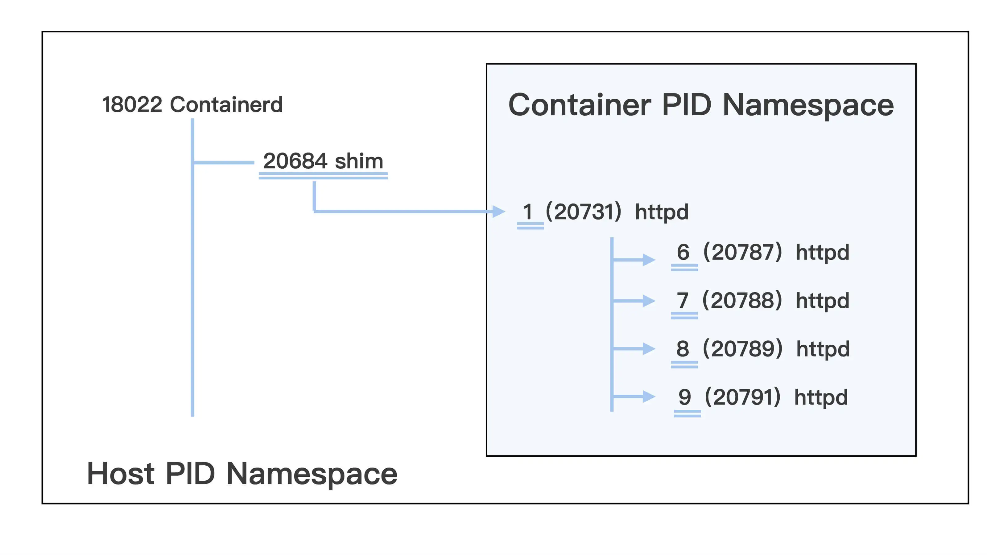 PID Namespace Demo