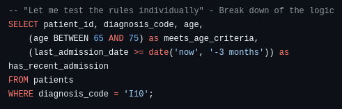 SQL Code Snippet
