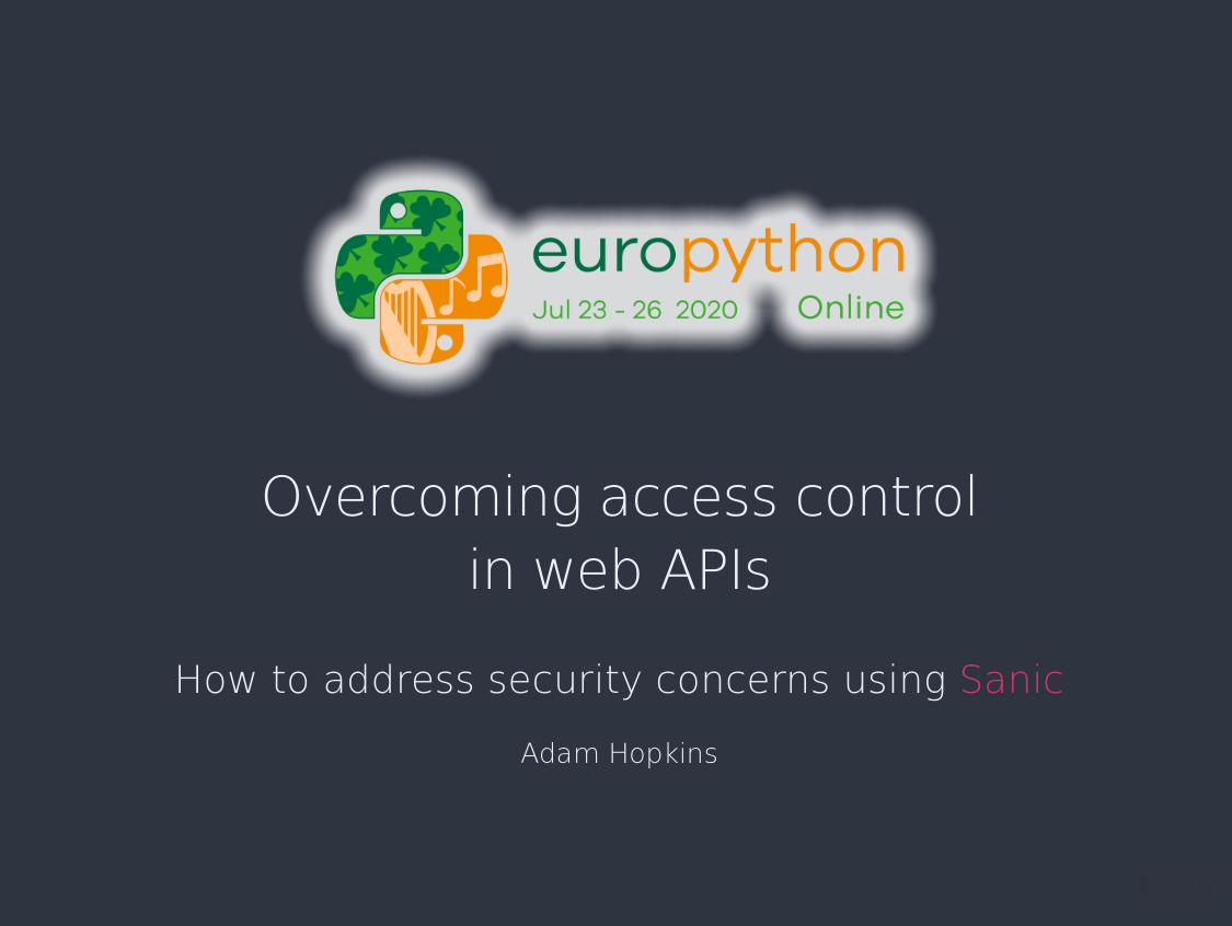 Overcoming access control in web APIs