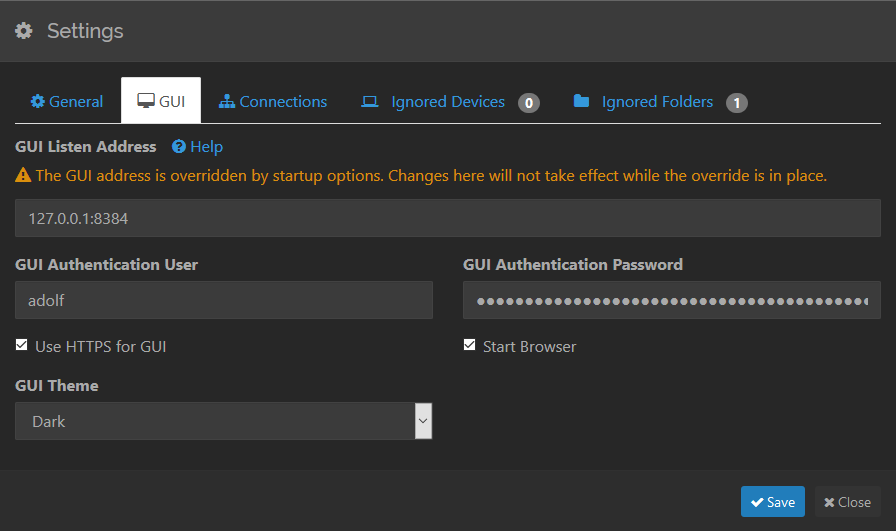 GitHub - ahuacate/syncthing: How to configure Syncthing · GitHub