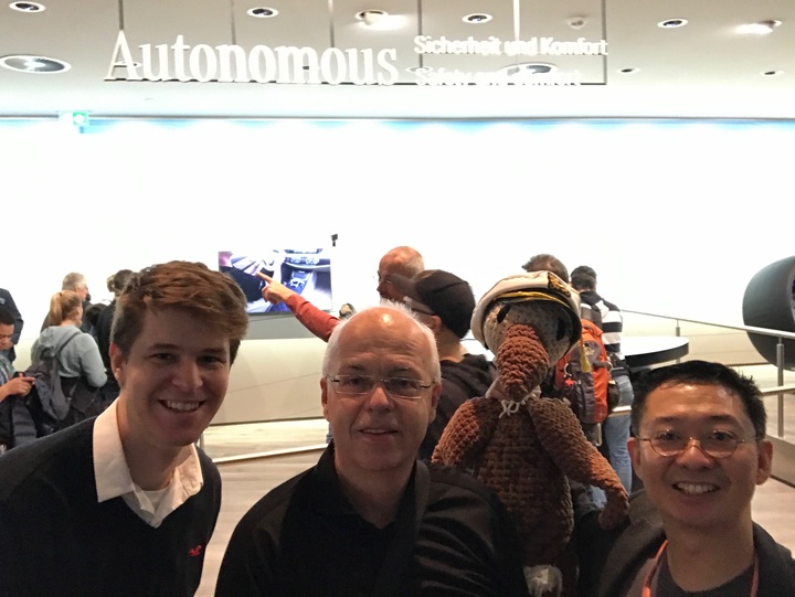 Team Vulture meeting at IAA 2017, Frankfurt, Germany