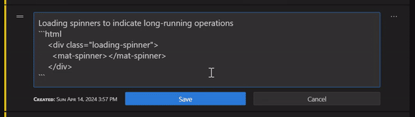 Image for enable markdown