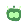 Alien signal robot avatar