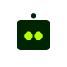 Classic square robot avatar