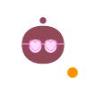 Heart glasses robot avatar