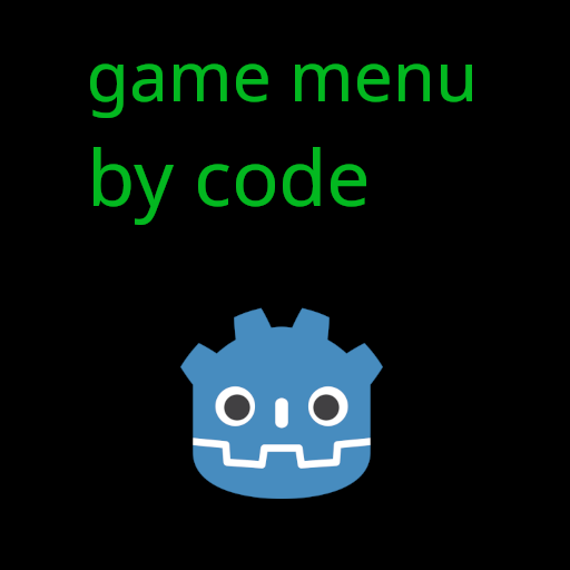 game menu by code (gdscript)'s icon