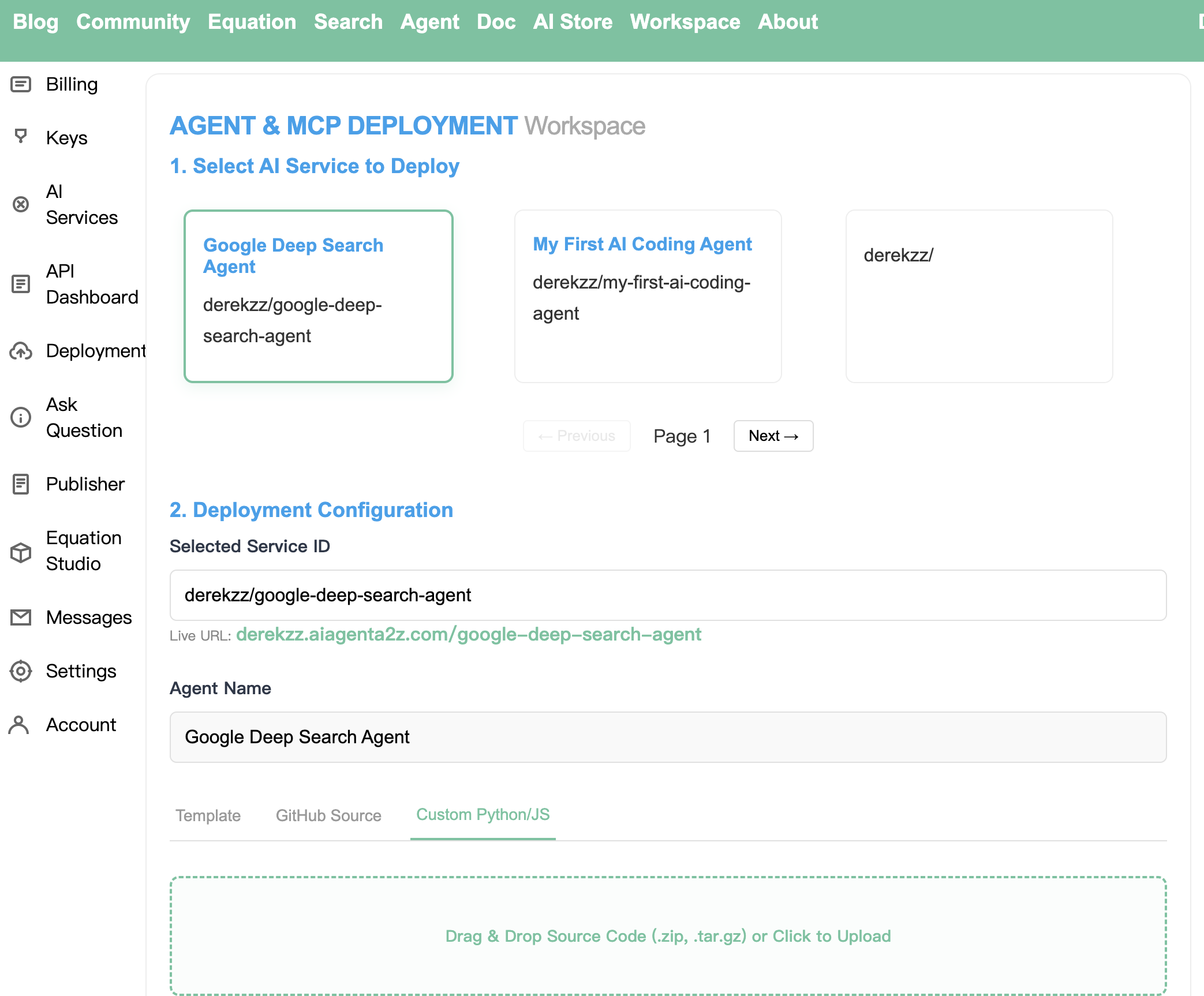 AI Agent Marketplace Category