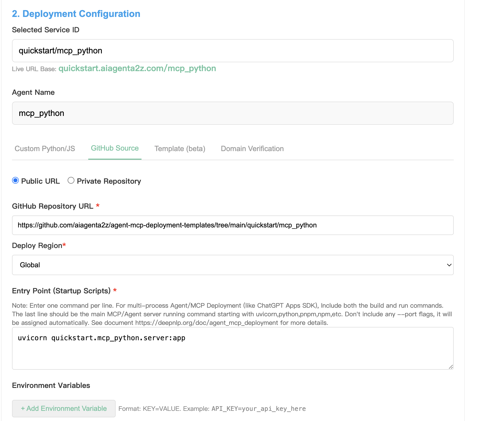 Quick start python 1
