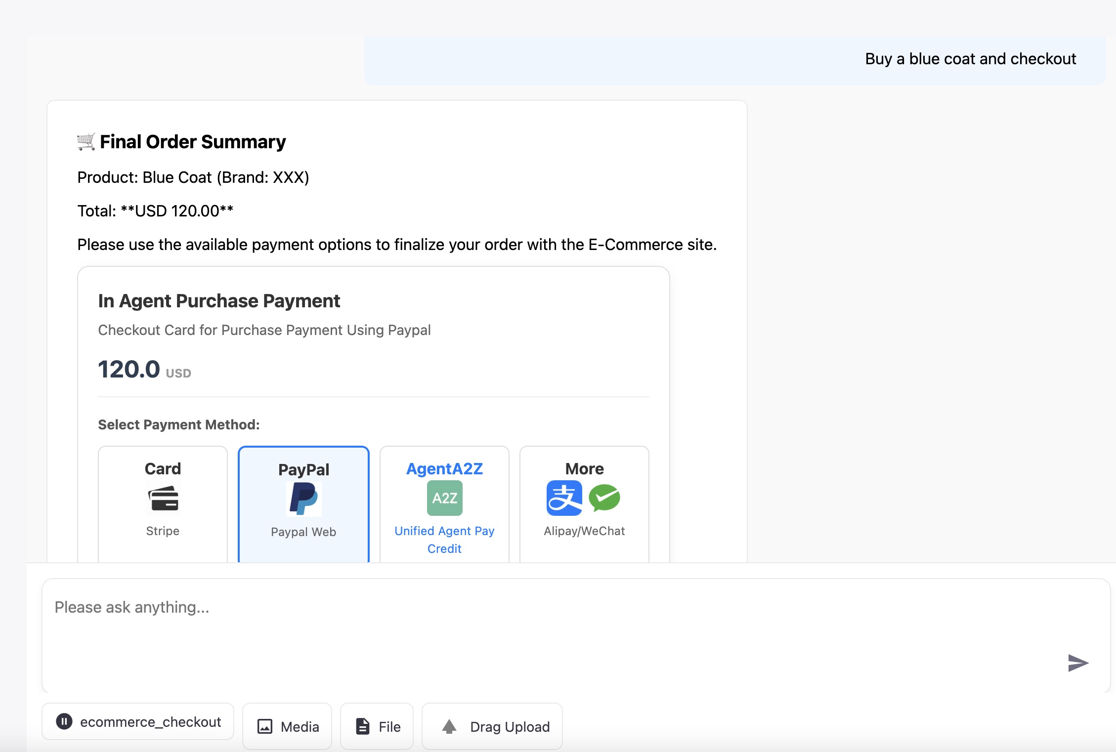 Workflow Payment Preview-to-Pay