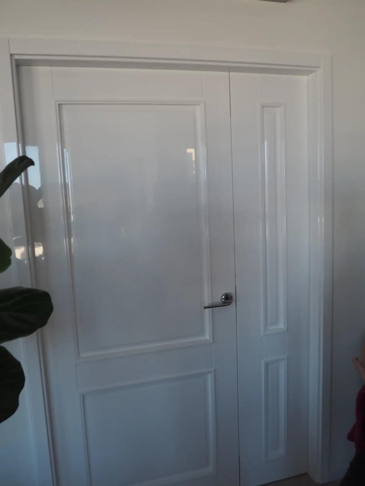 dveře Obývací pokoj na noc zavřeno