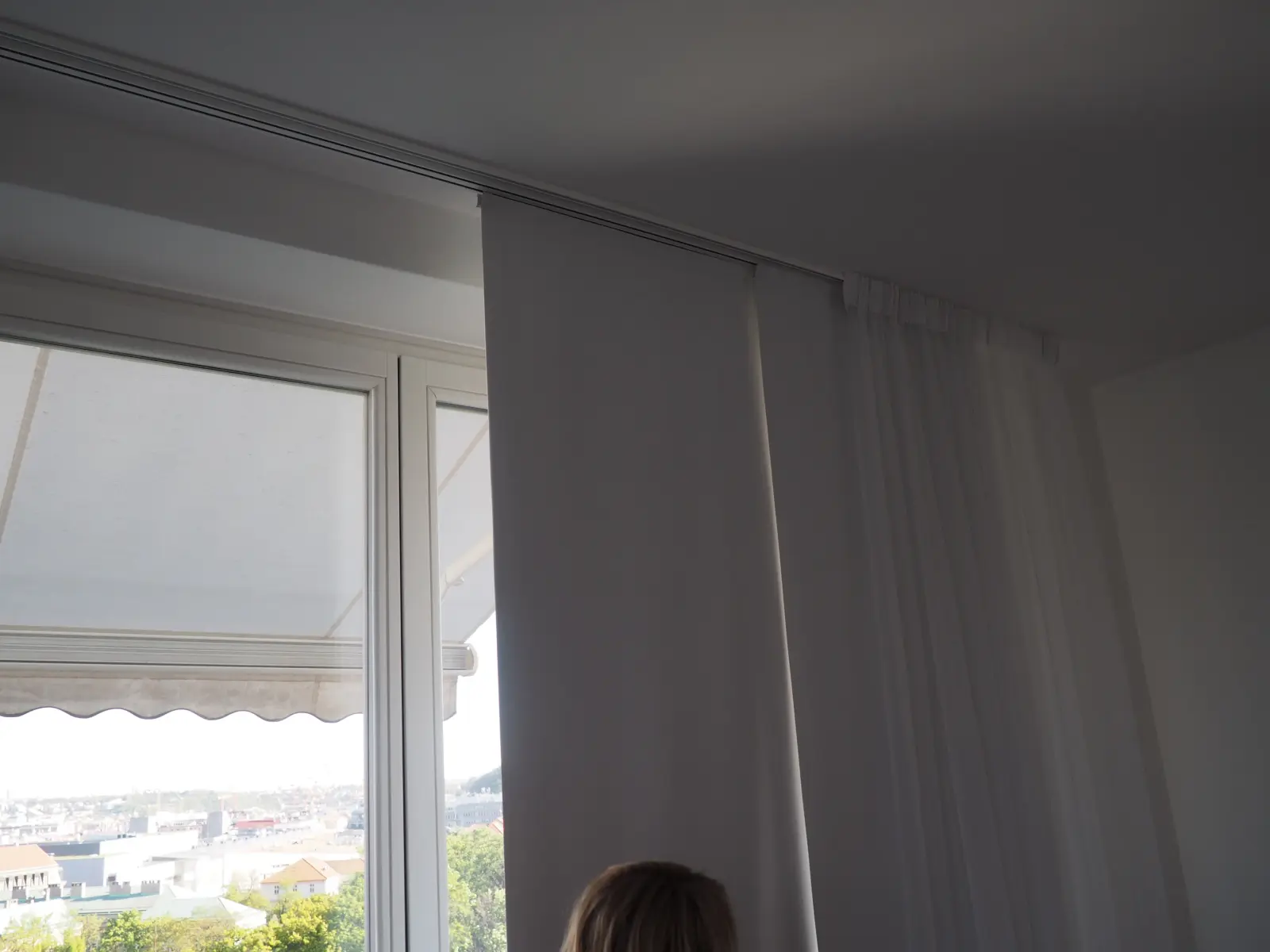 francouzské záclony balkon