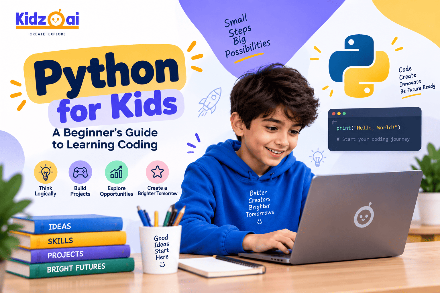 Python for Kids: A Beginner’s Guide to Learning Coding Python for Kids