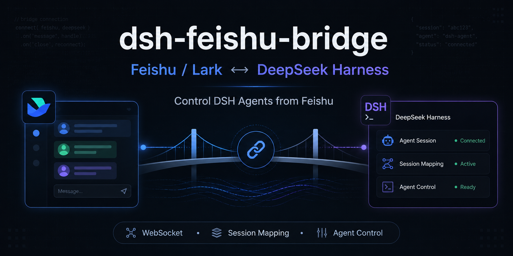 dsh-feishu-bridge banner
