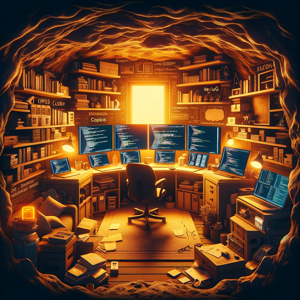 The Code Cave Illustration