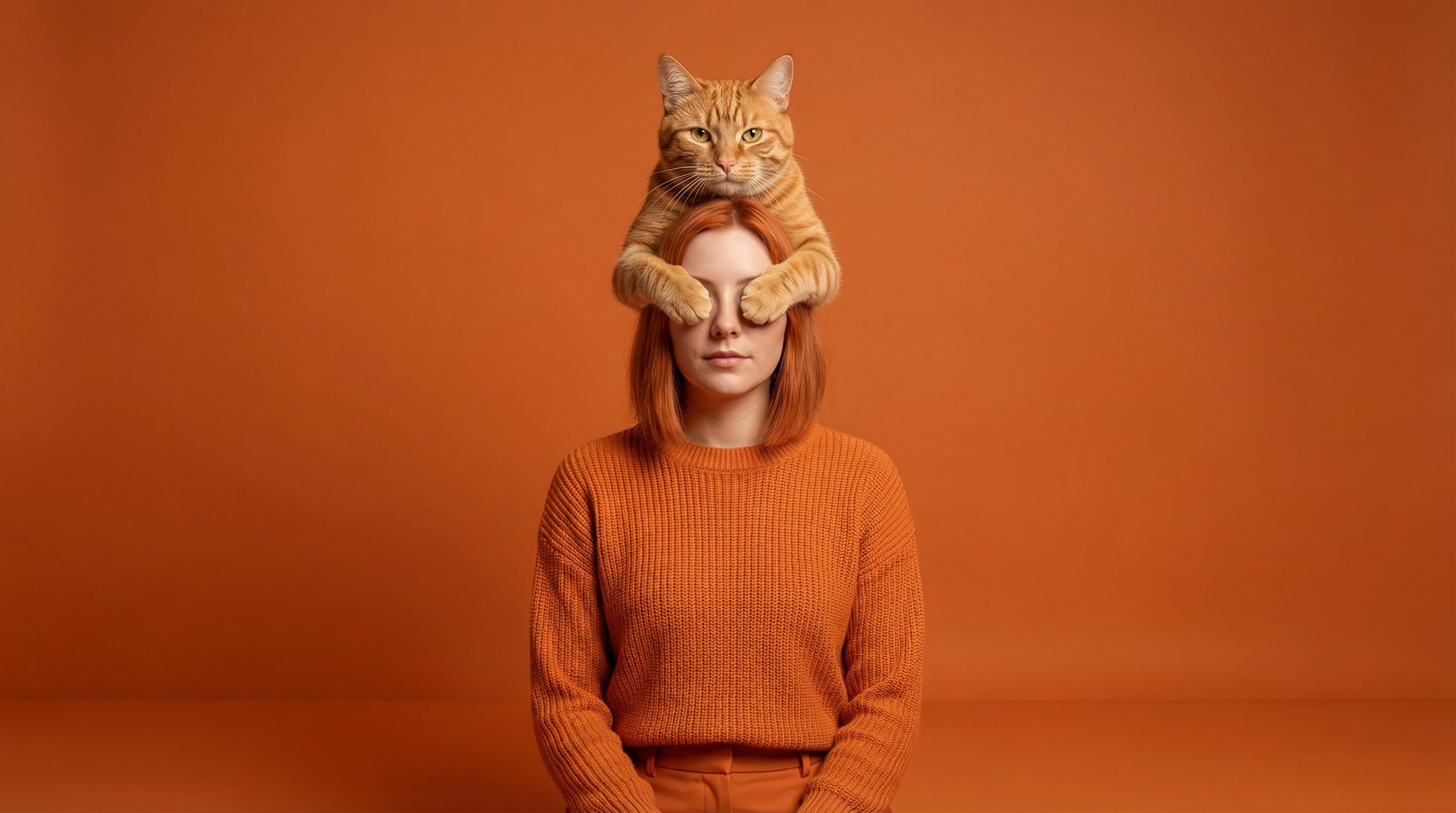 Orange Cat Eye Cover
