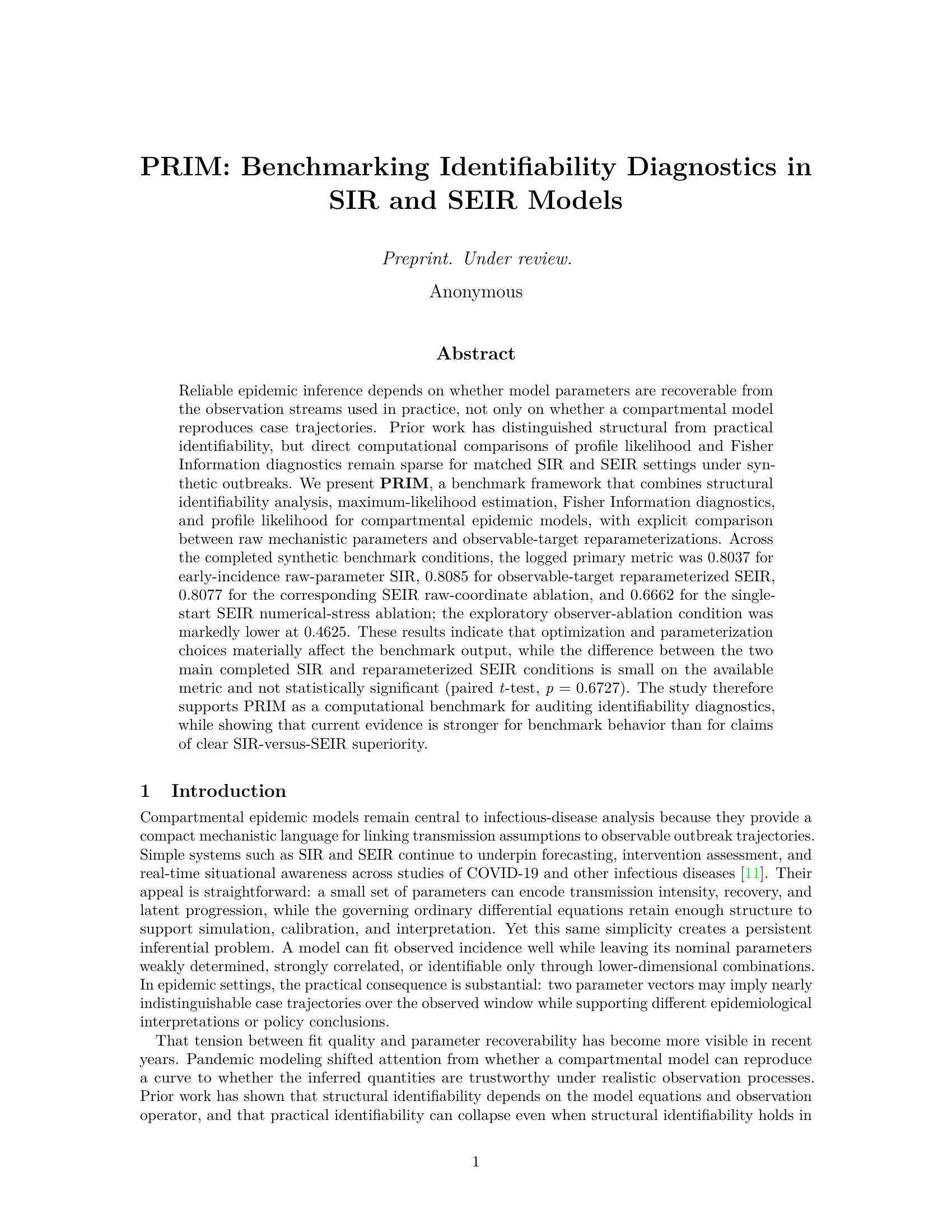 Paper III First Page