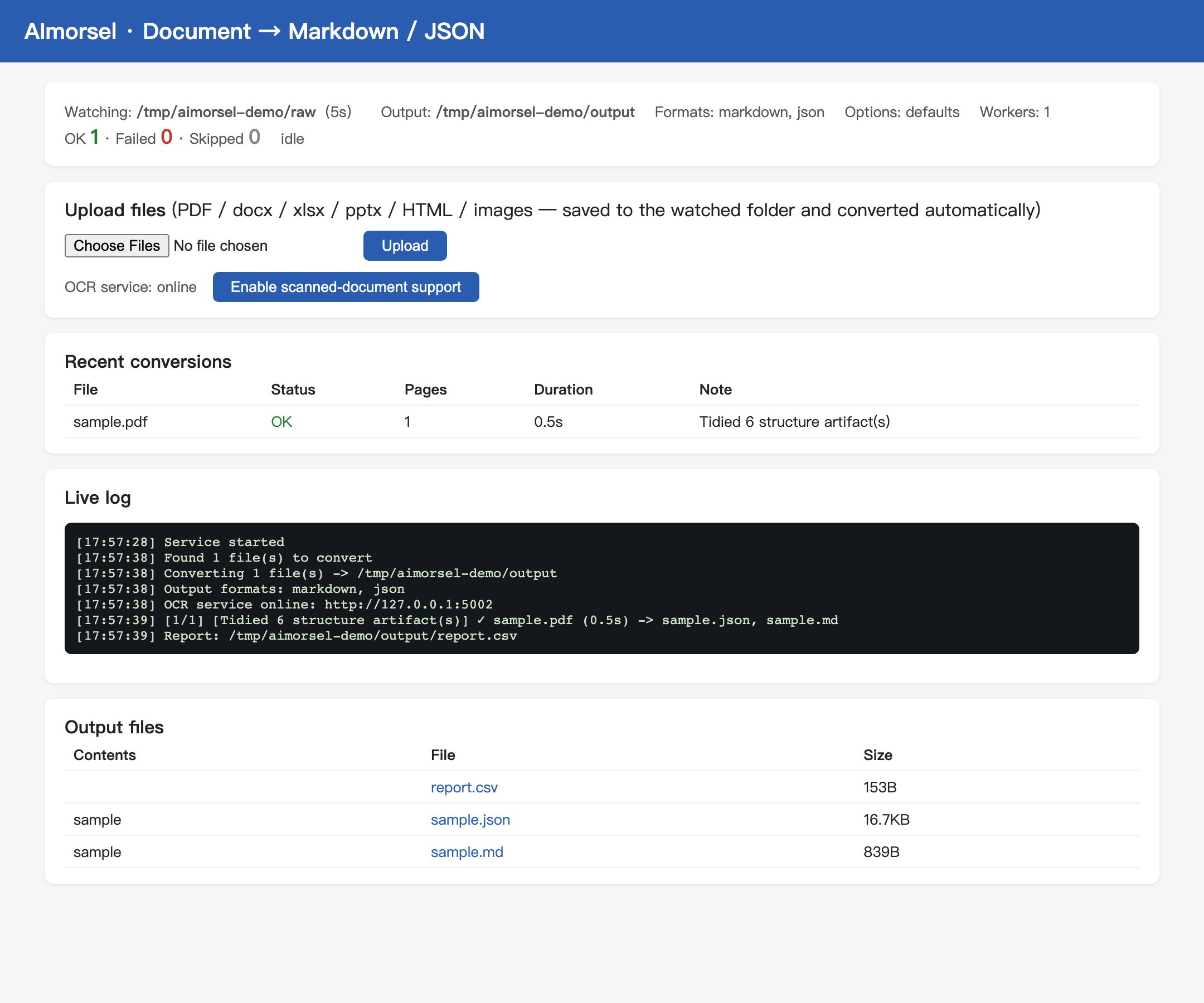 Web UI