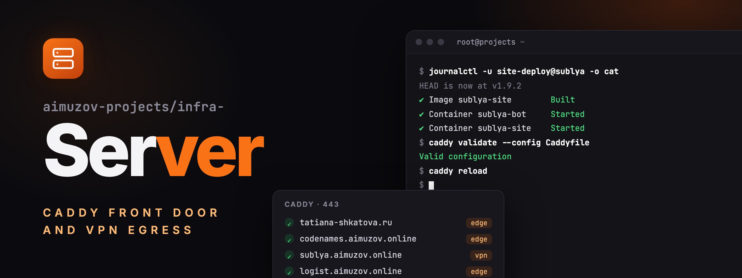 infra-server
