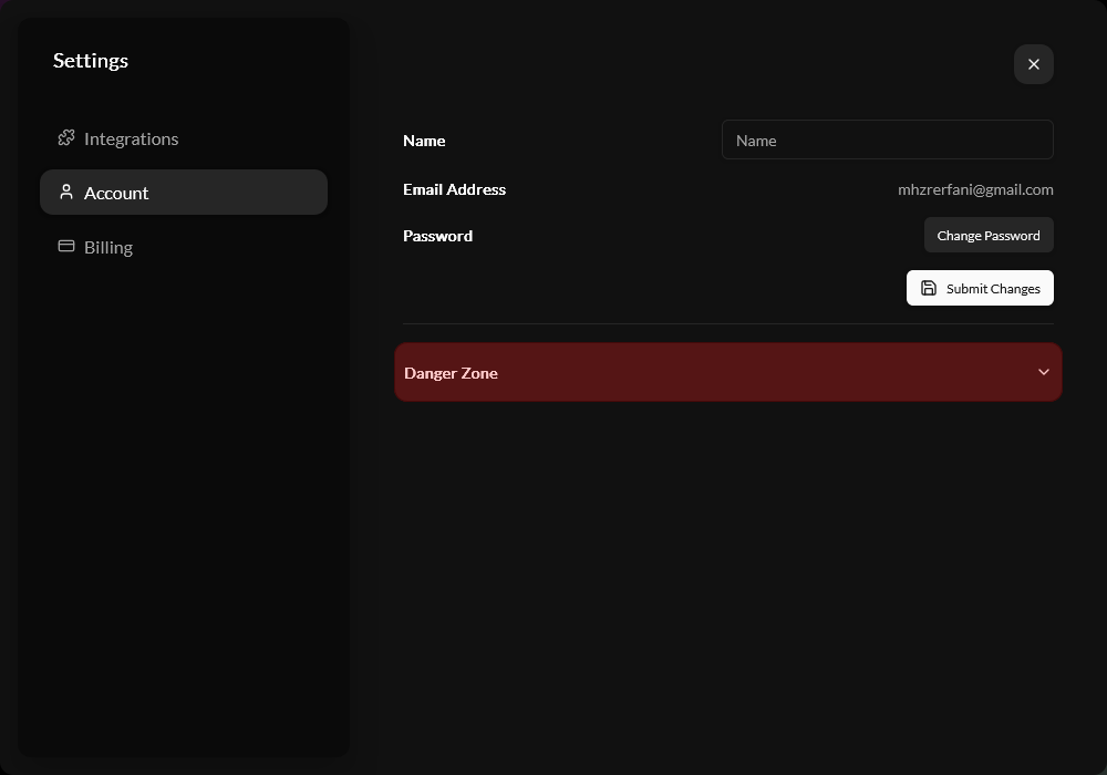 Change your account password - UniDeck Documentation