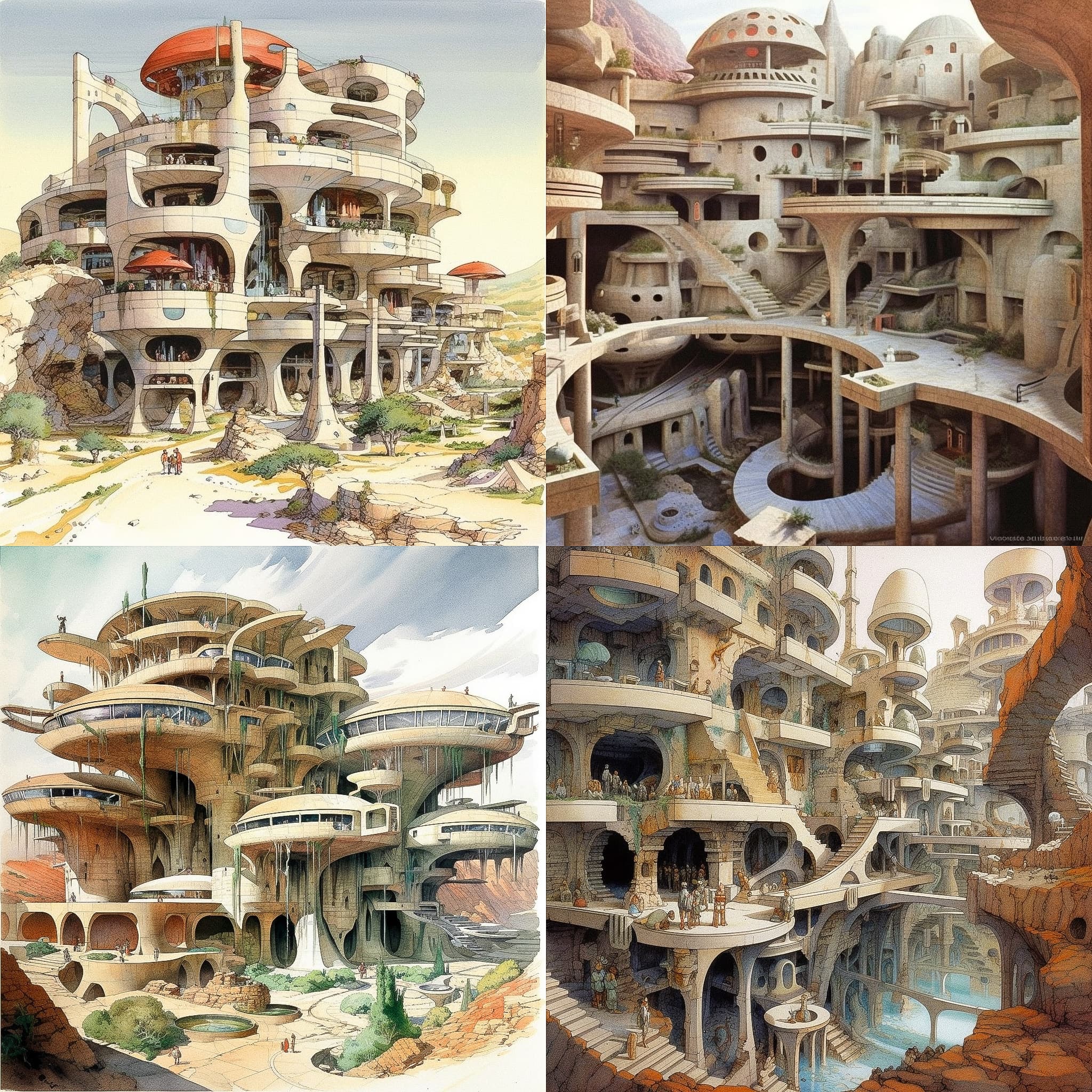 Futuristic Architectural Design