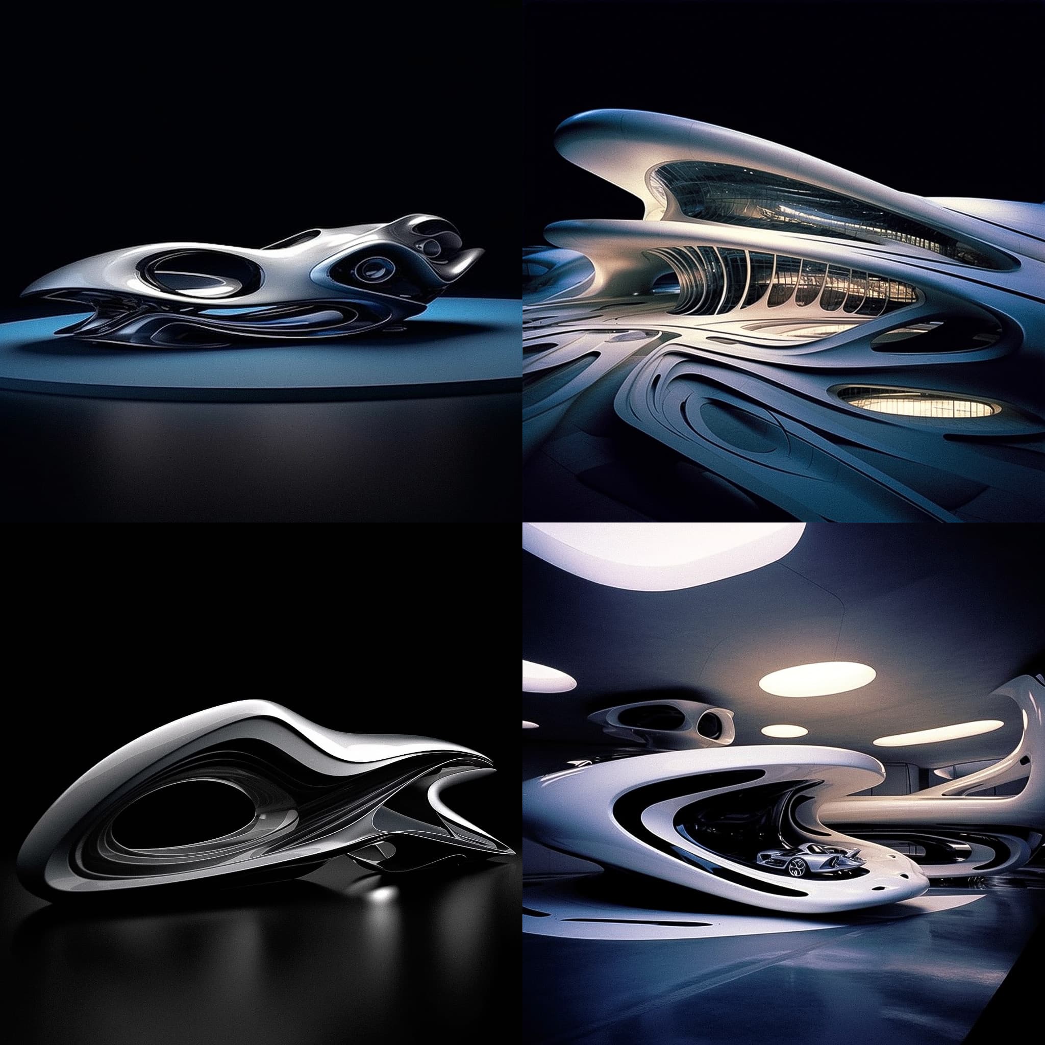 Futuristic Organic Architecture