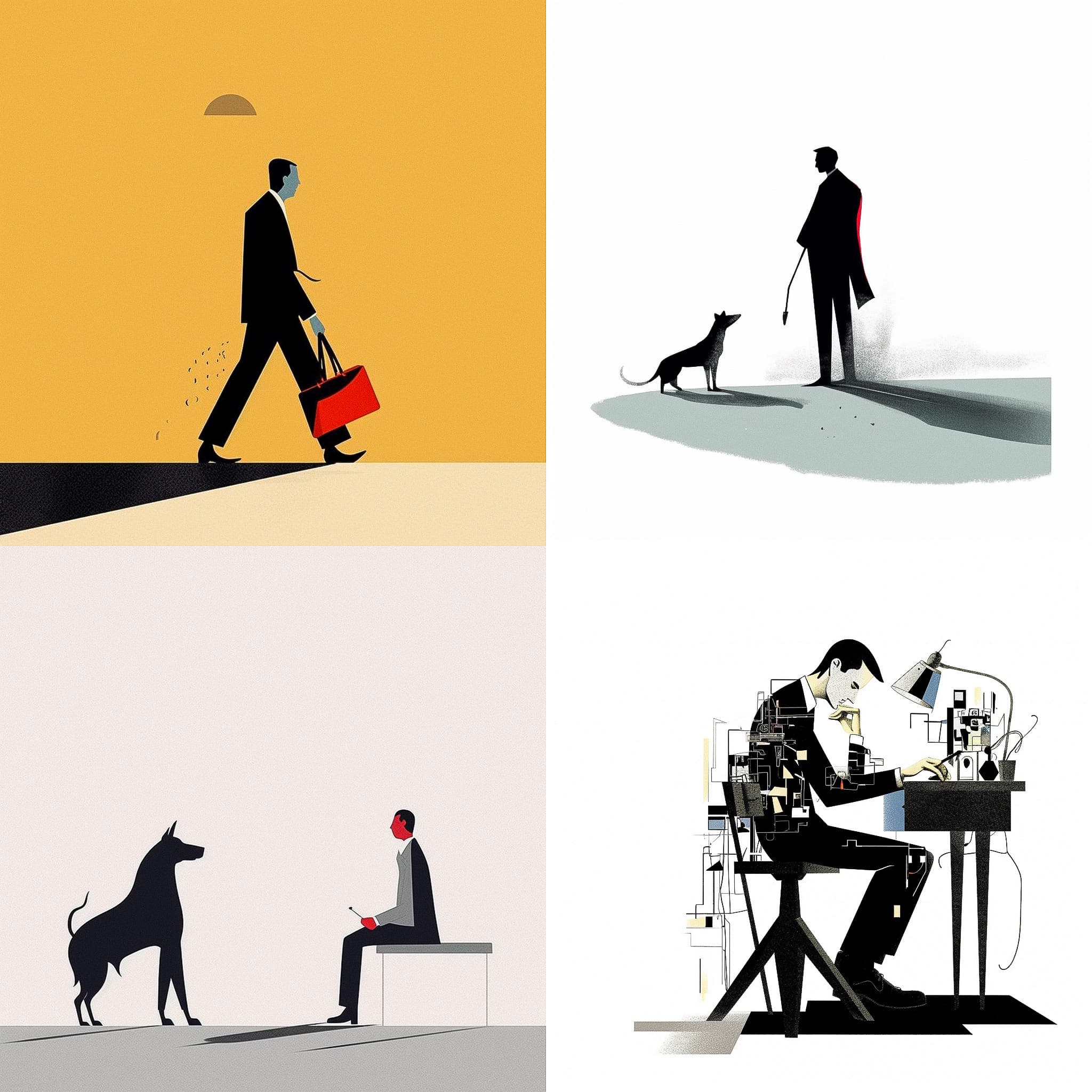 Modern Minimalist Illustration