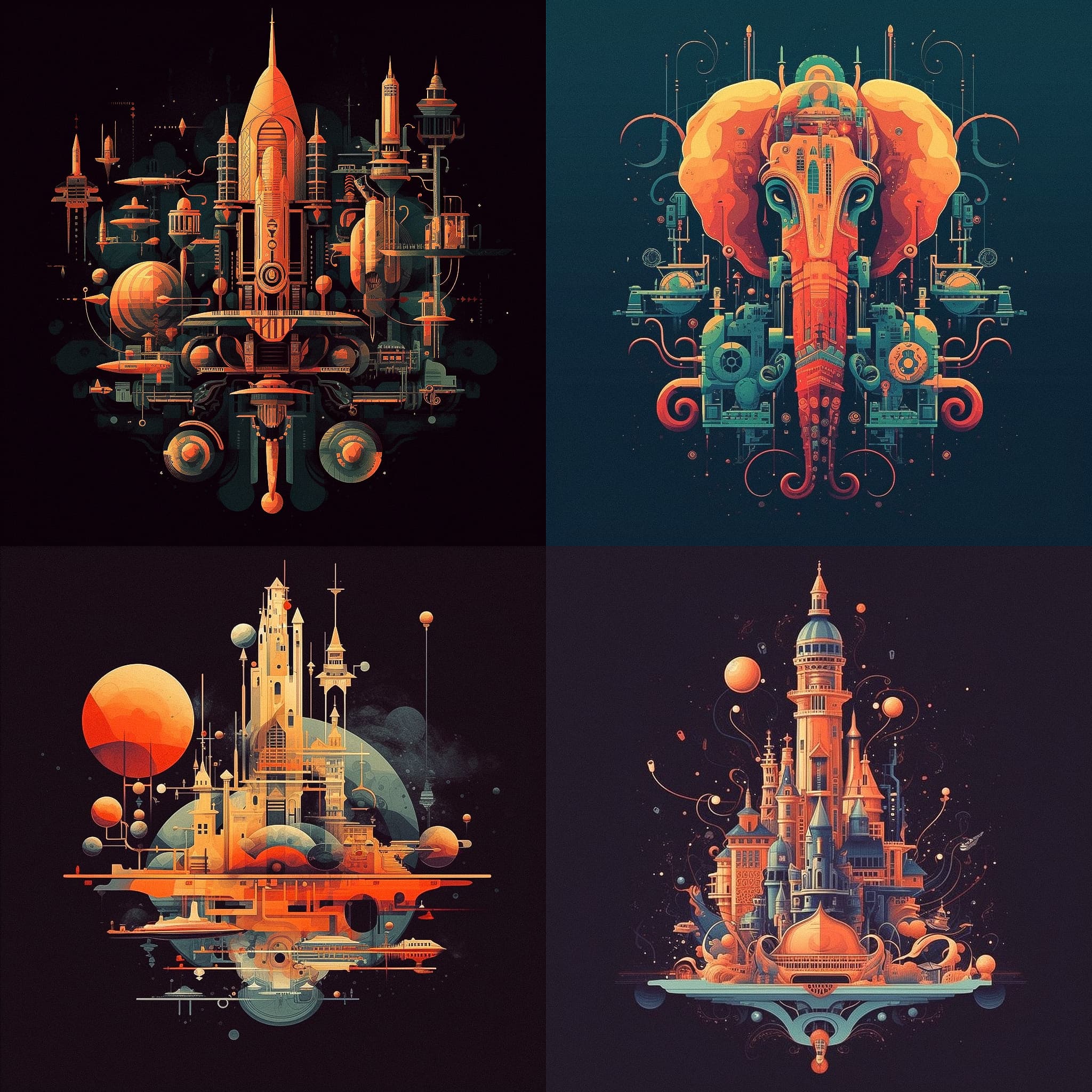 Futuristic Steampunk