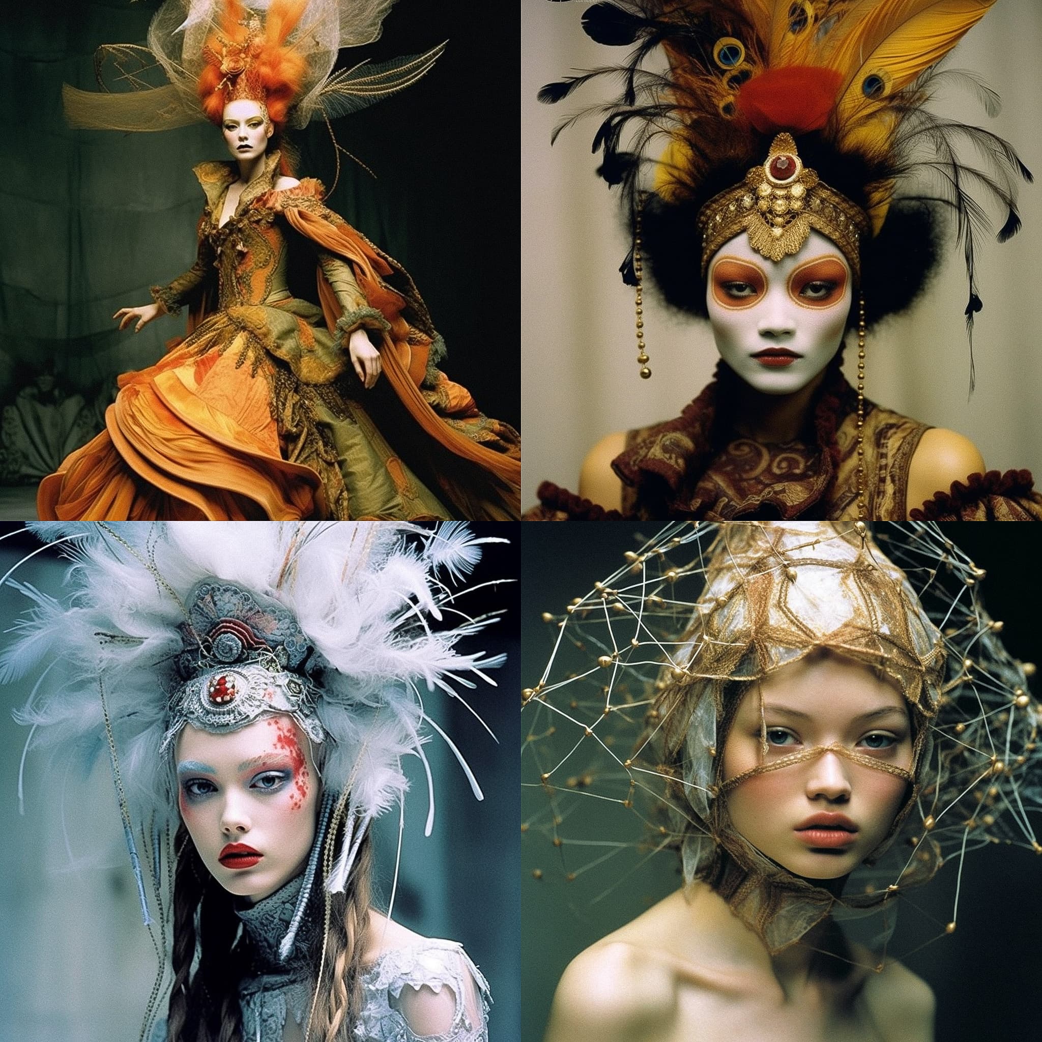 Avant-Garde Fantasy Couture