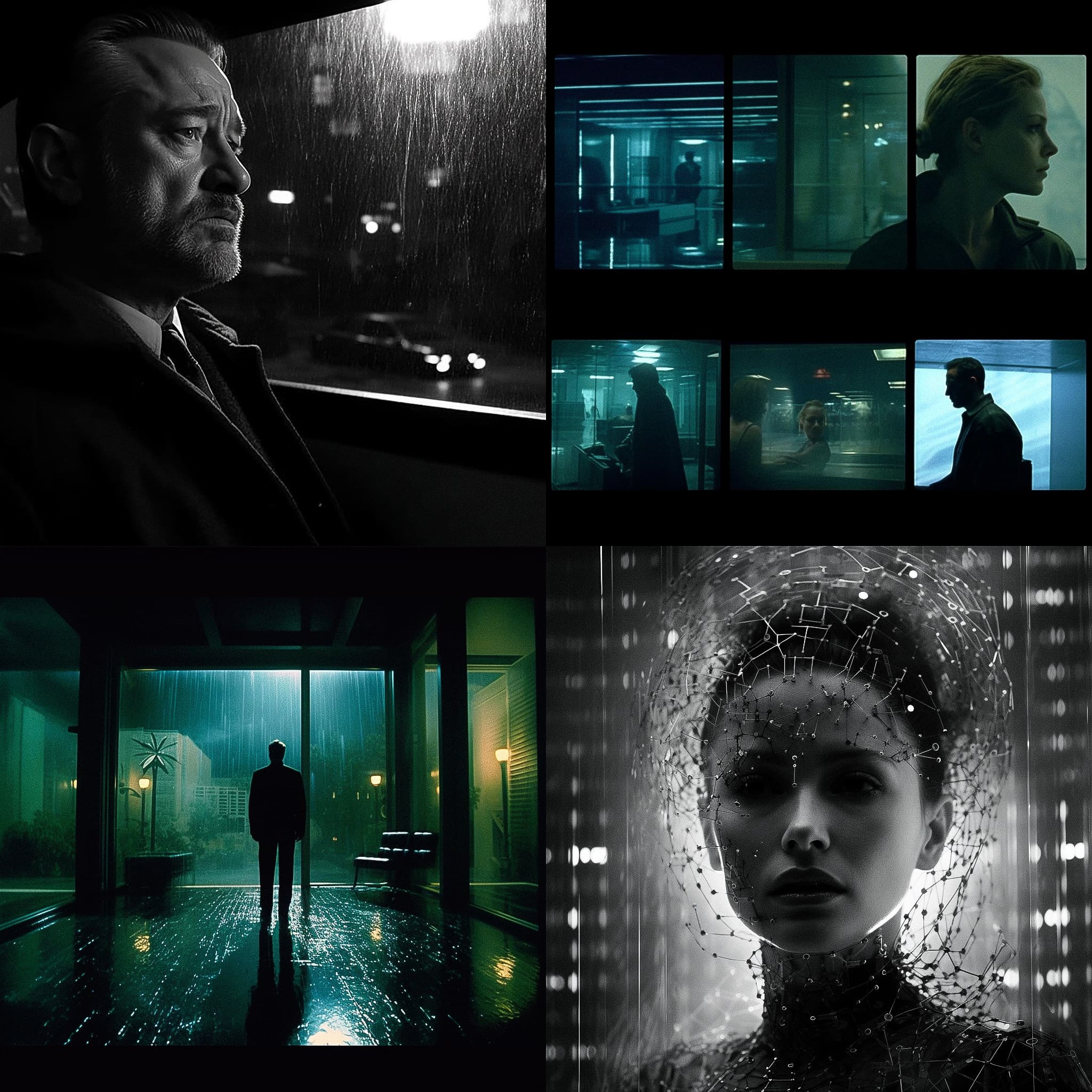 Neo-Noir Futuristic