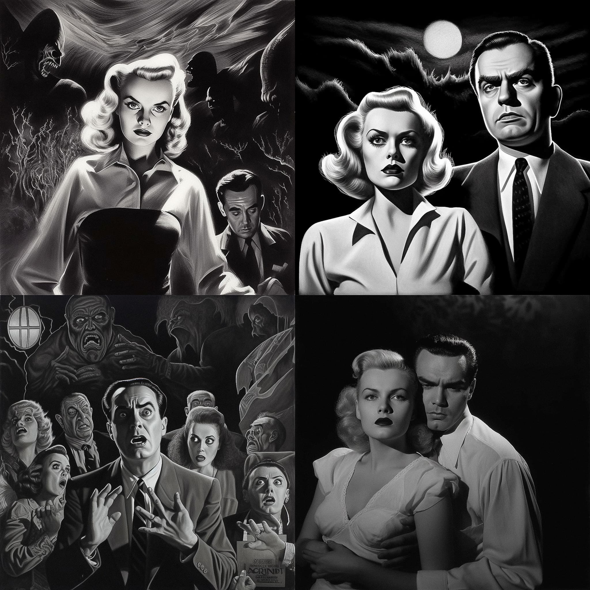 Film Noir Illustration