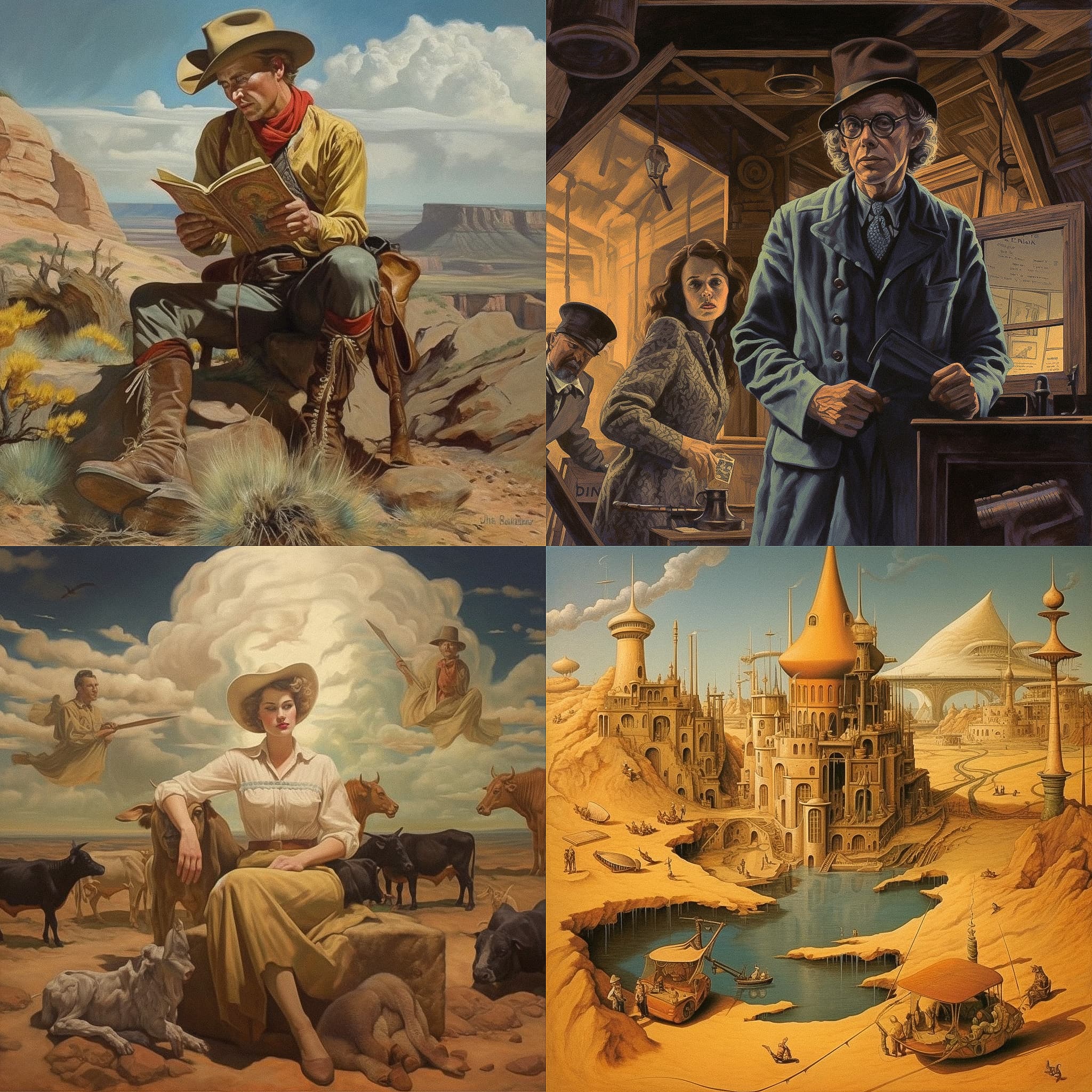 Retro Americana Surrealism
