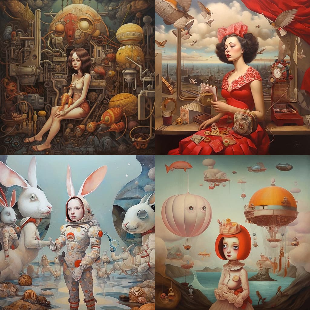 Surrealist Pop Art