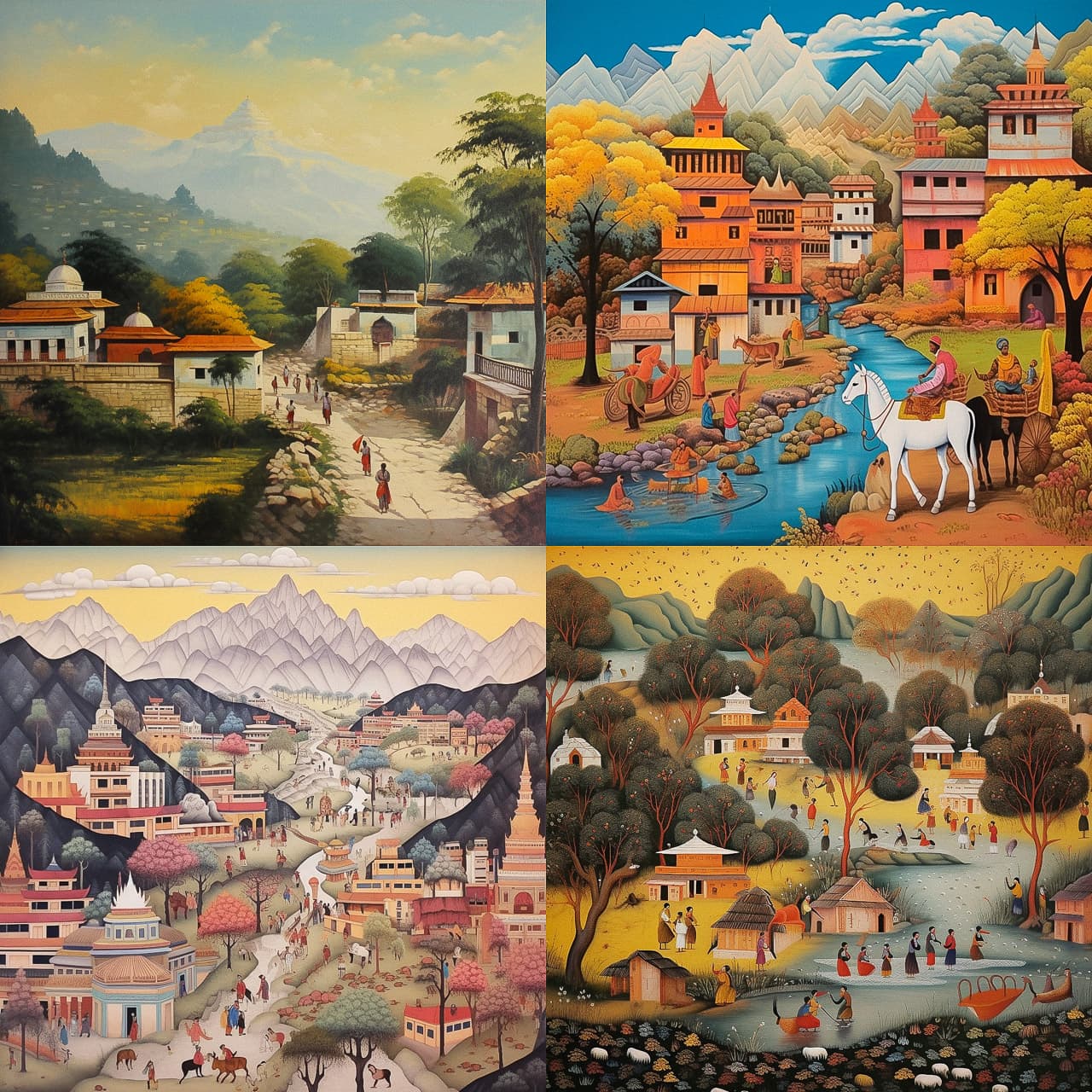 Nepalese Folk Art
