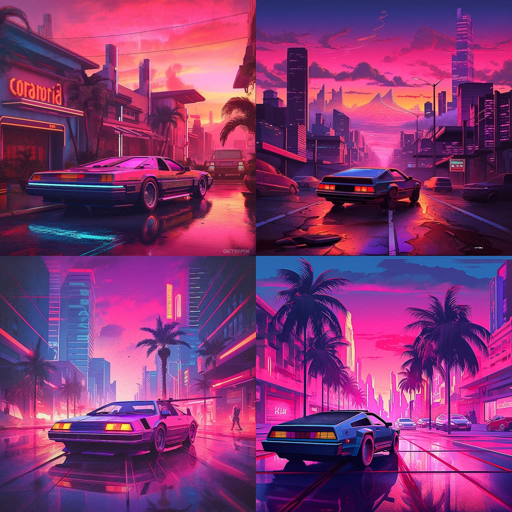 Synthwave Aesthetic