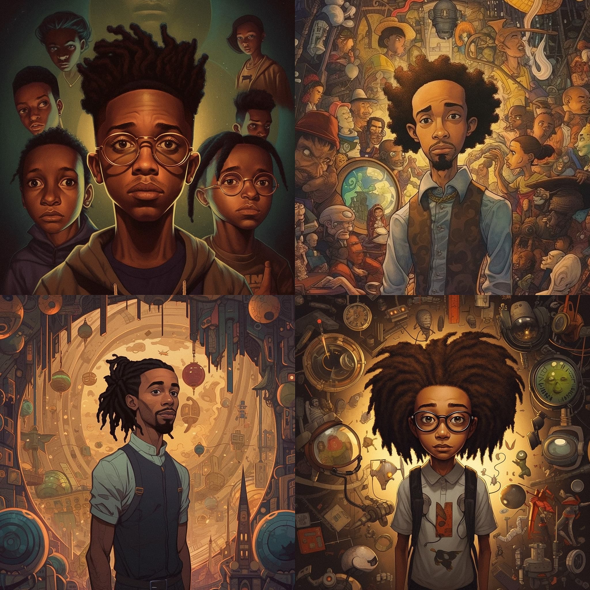 Surreal Narrative Collage