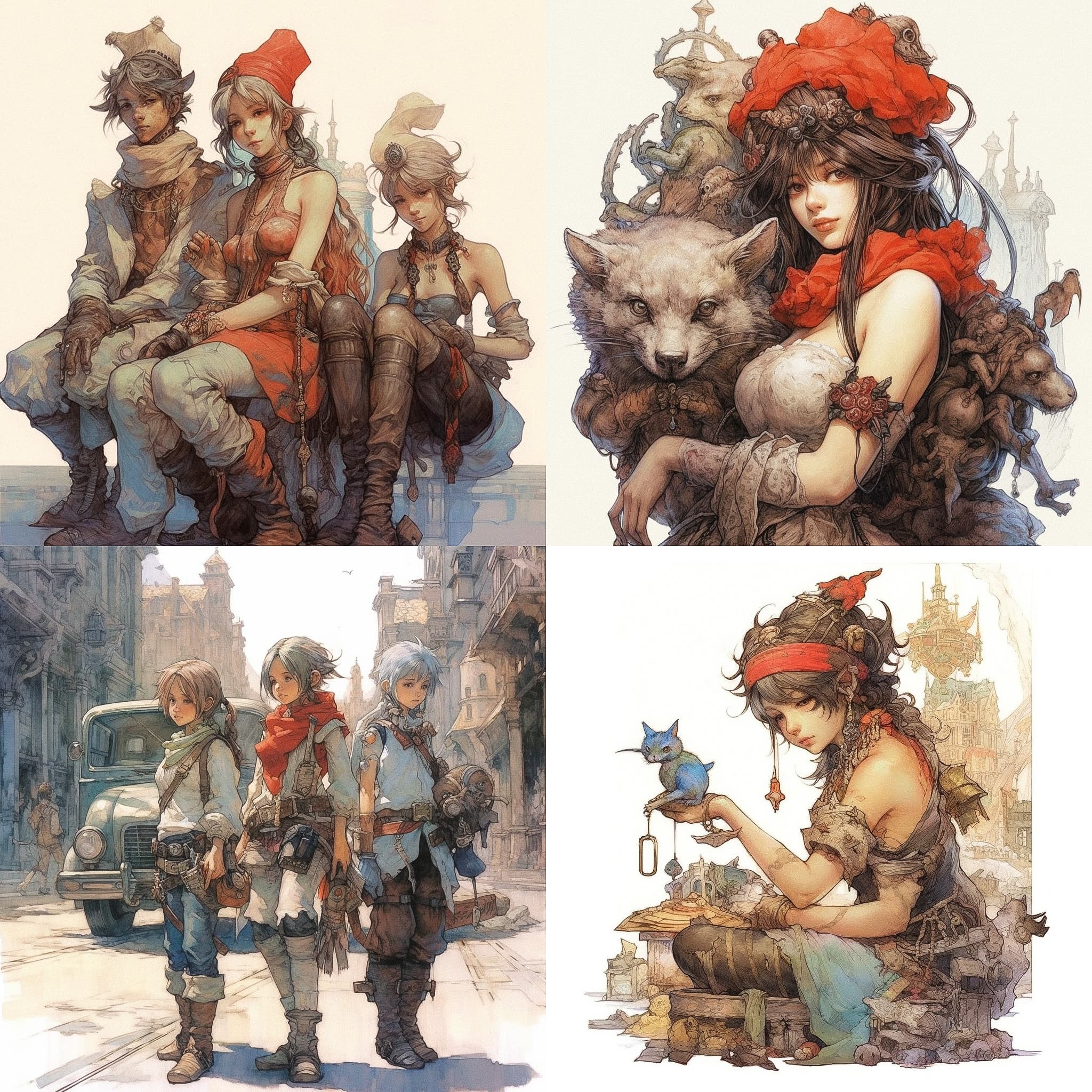Fantasy Art Nouveau
