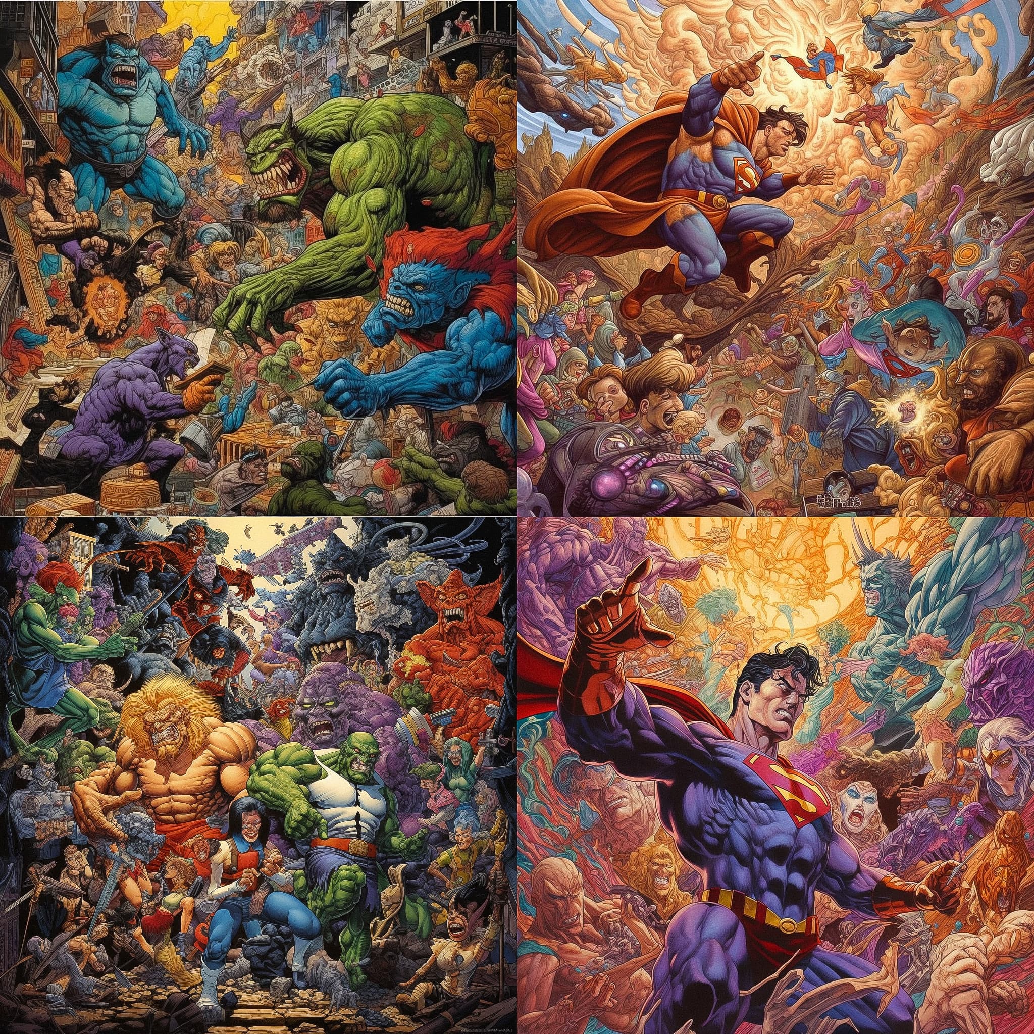 Dynamic Comic Art