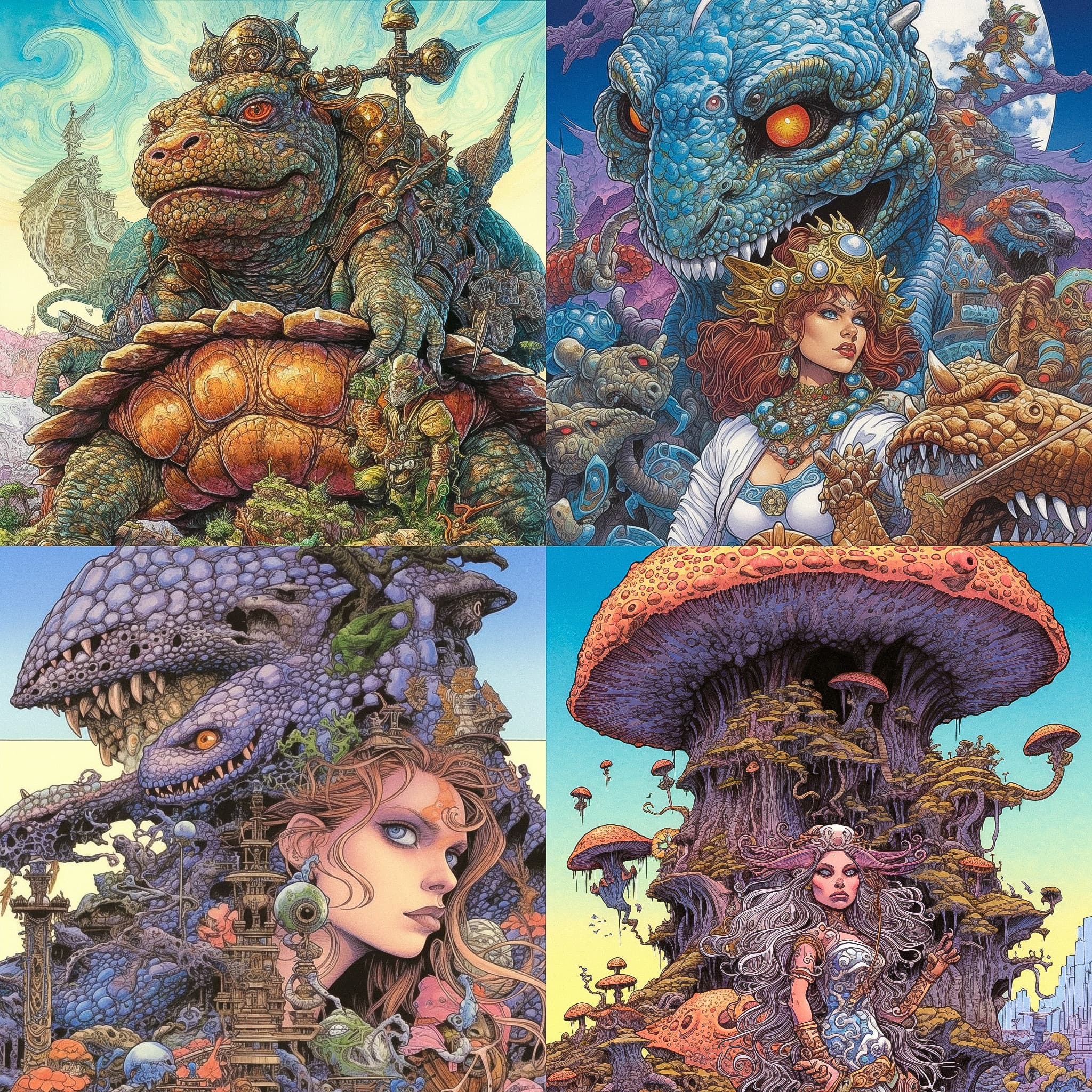 Psychedelic Fantasy Art