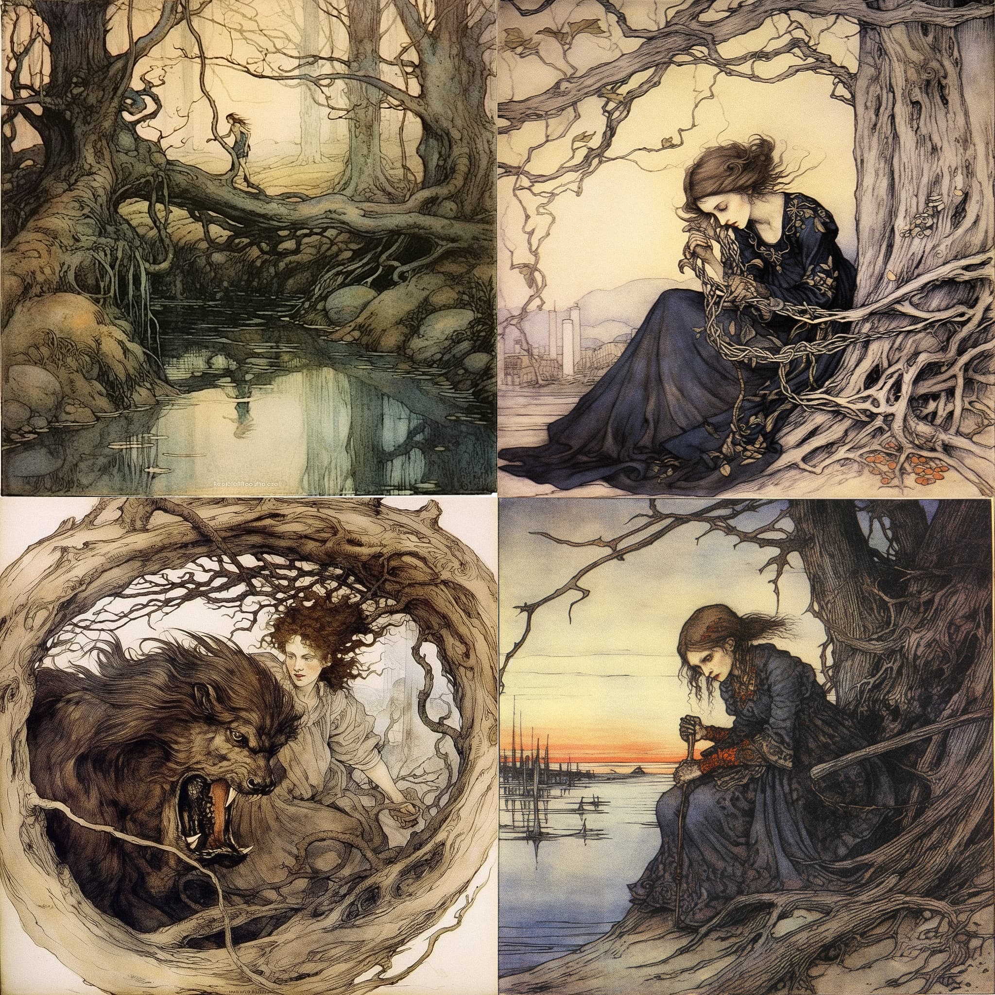 Art Nouveau Fantasy