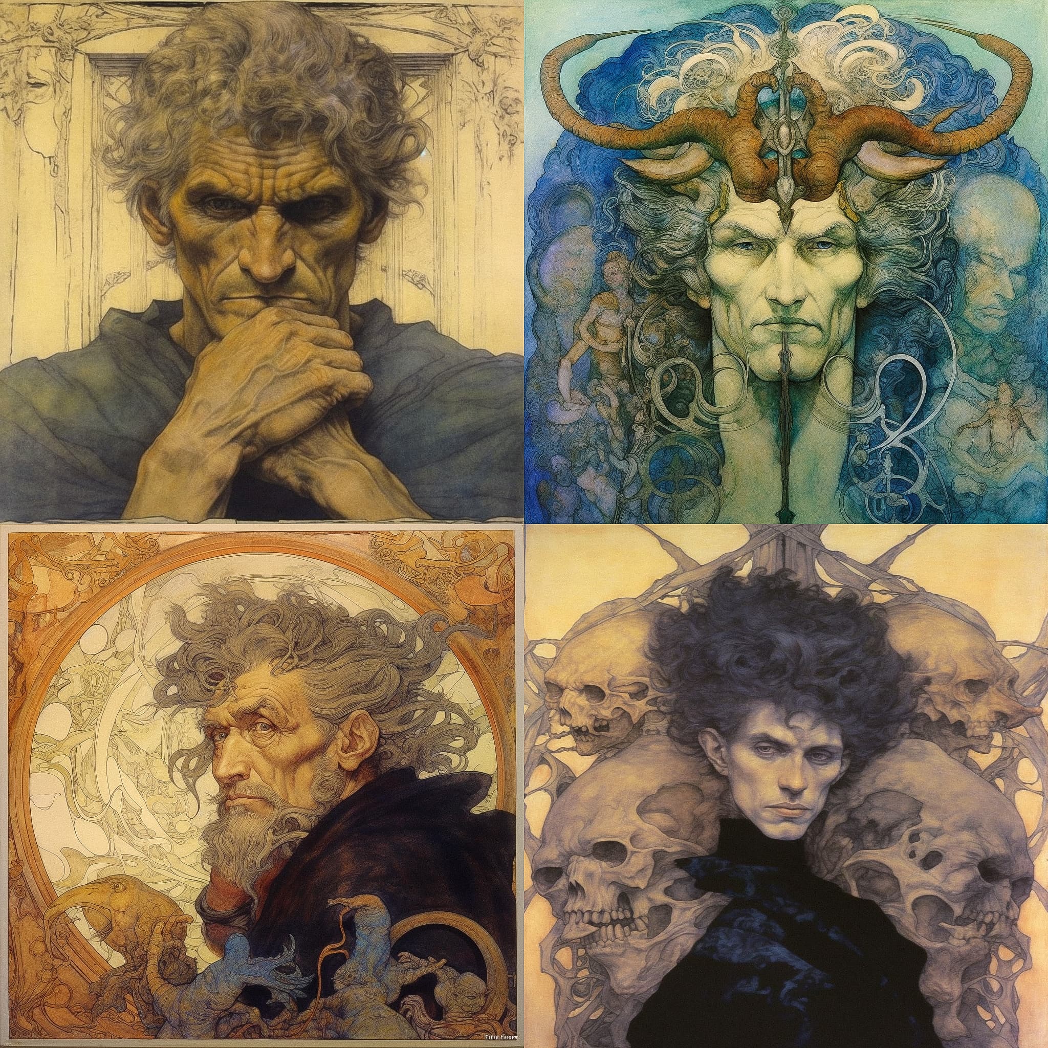 Art Nouveau Fantasy