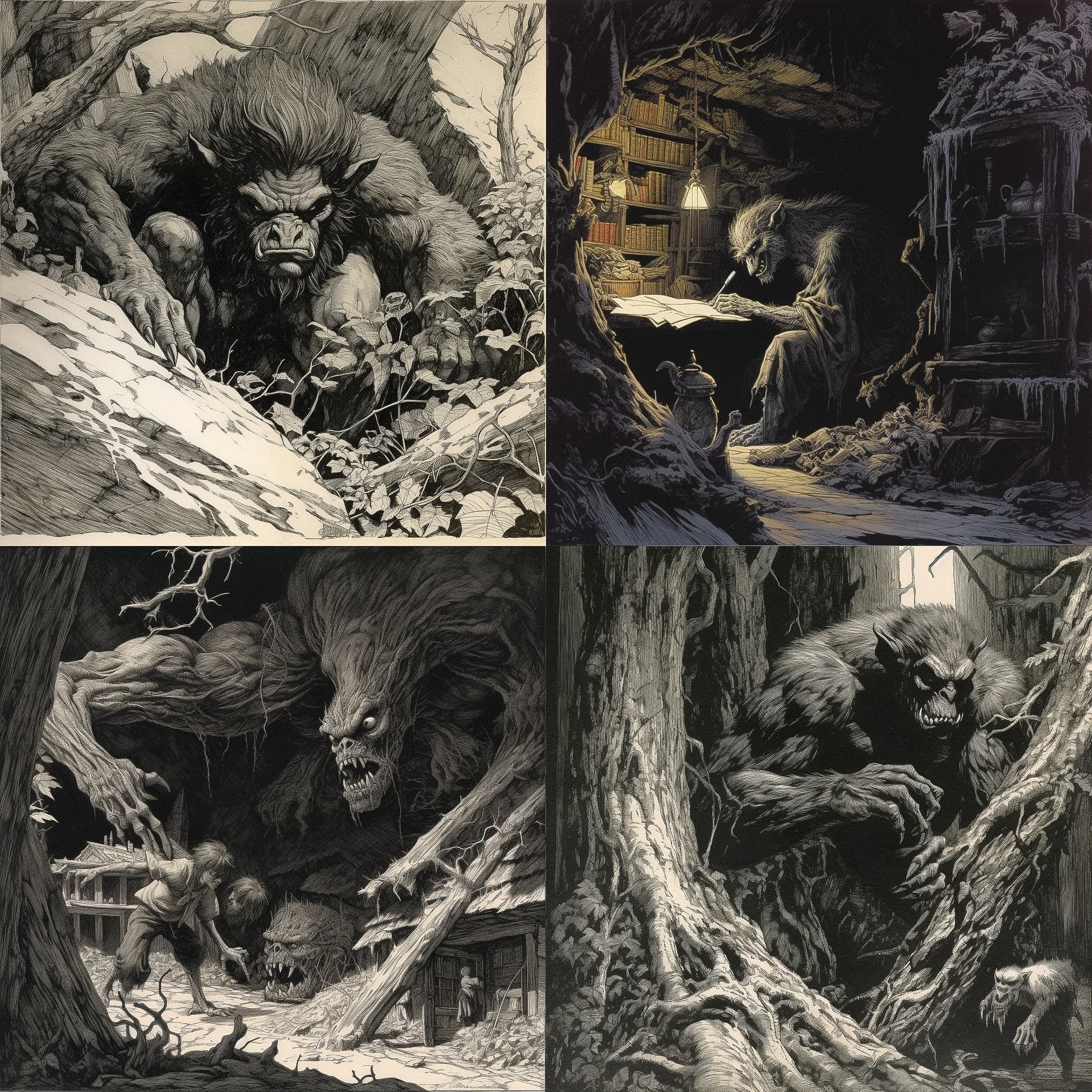 Dark Fantasy Illustration