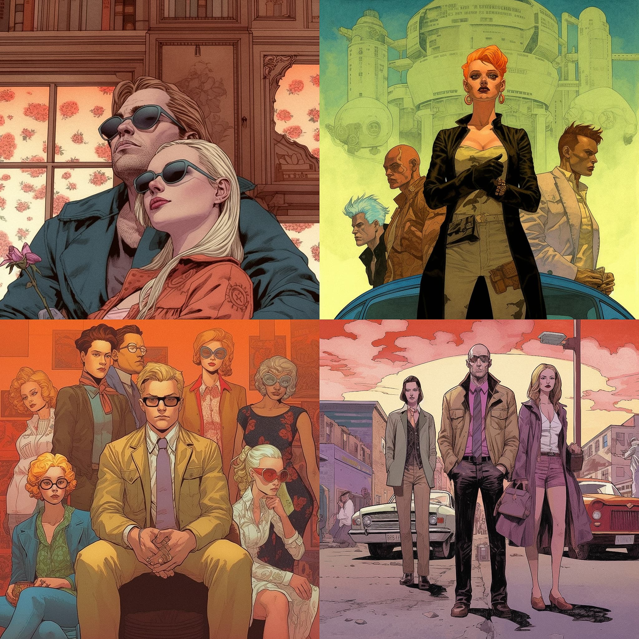 Neo-noir comic