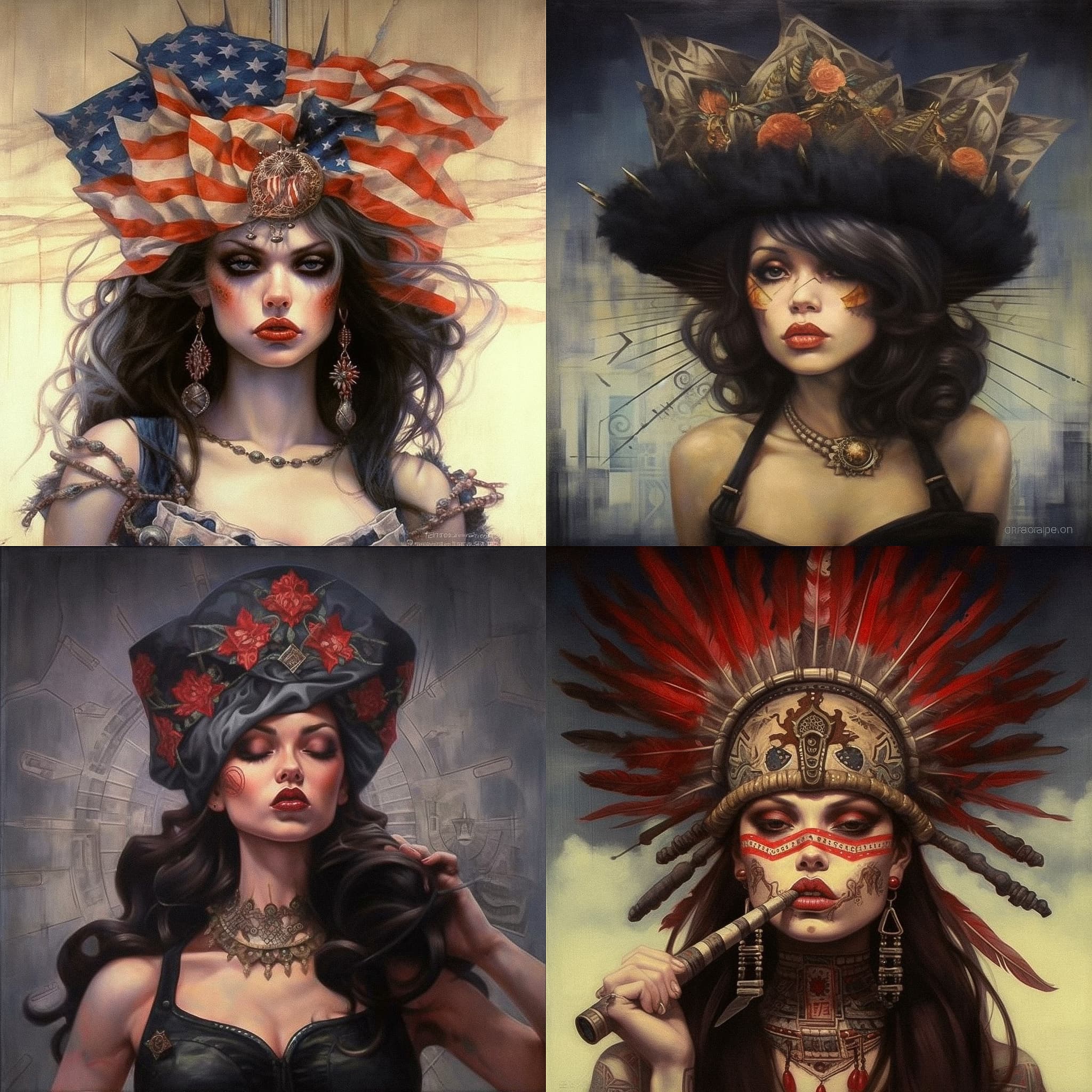 Neo-Victorian Portraiture