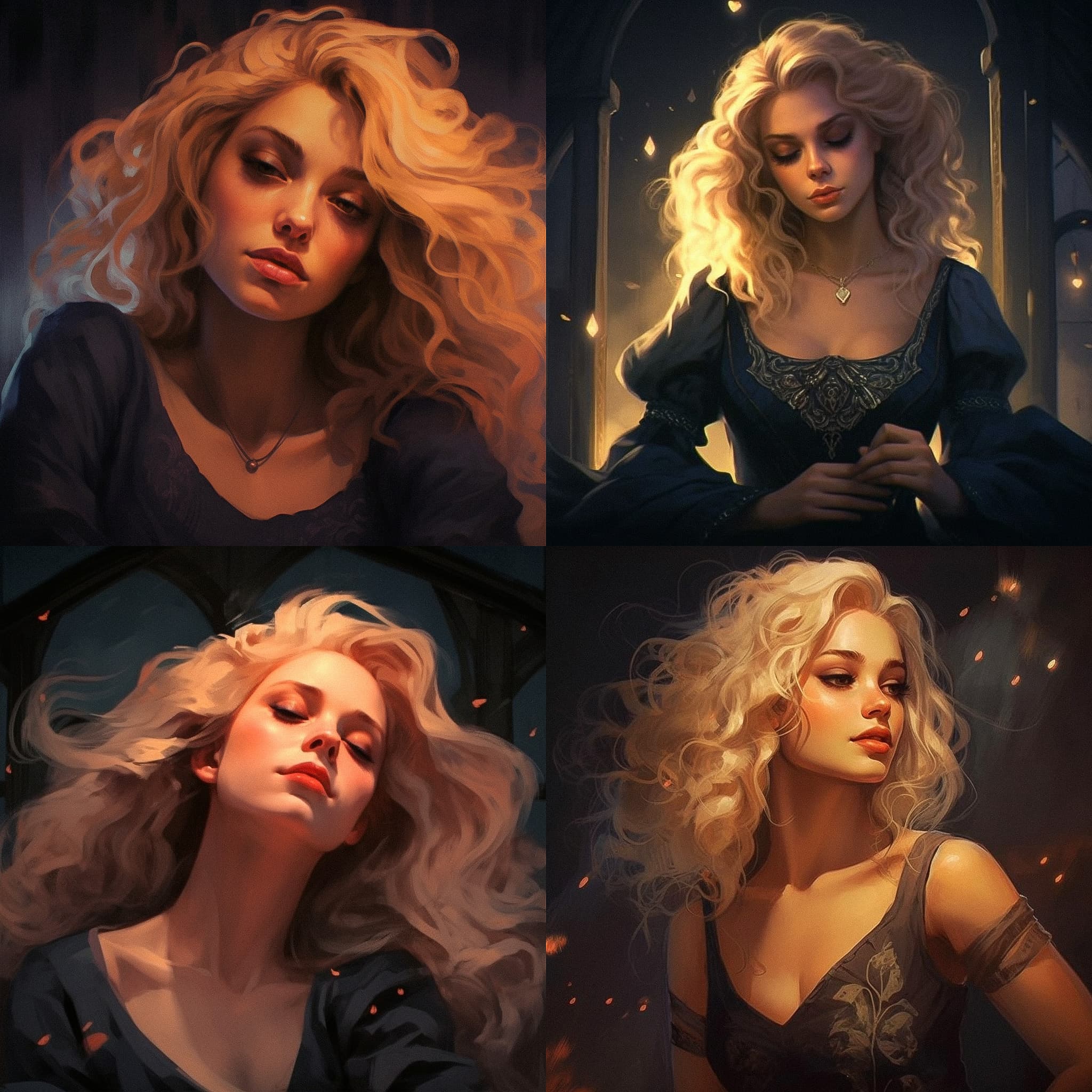 Romantic Fantasy Portrait