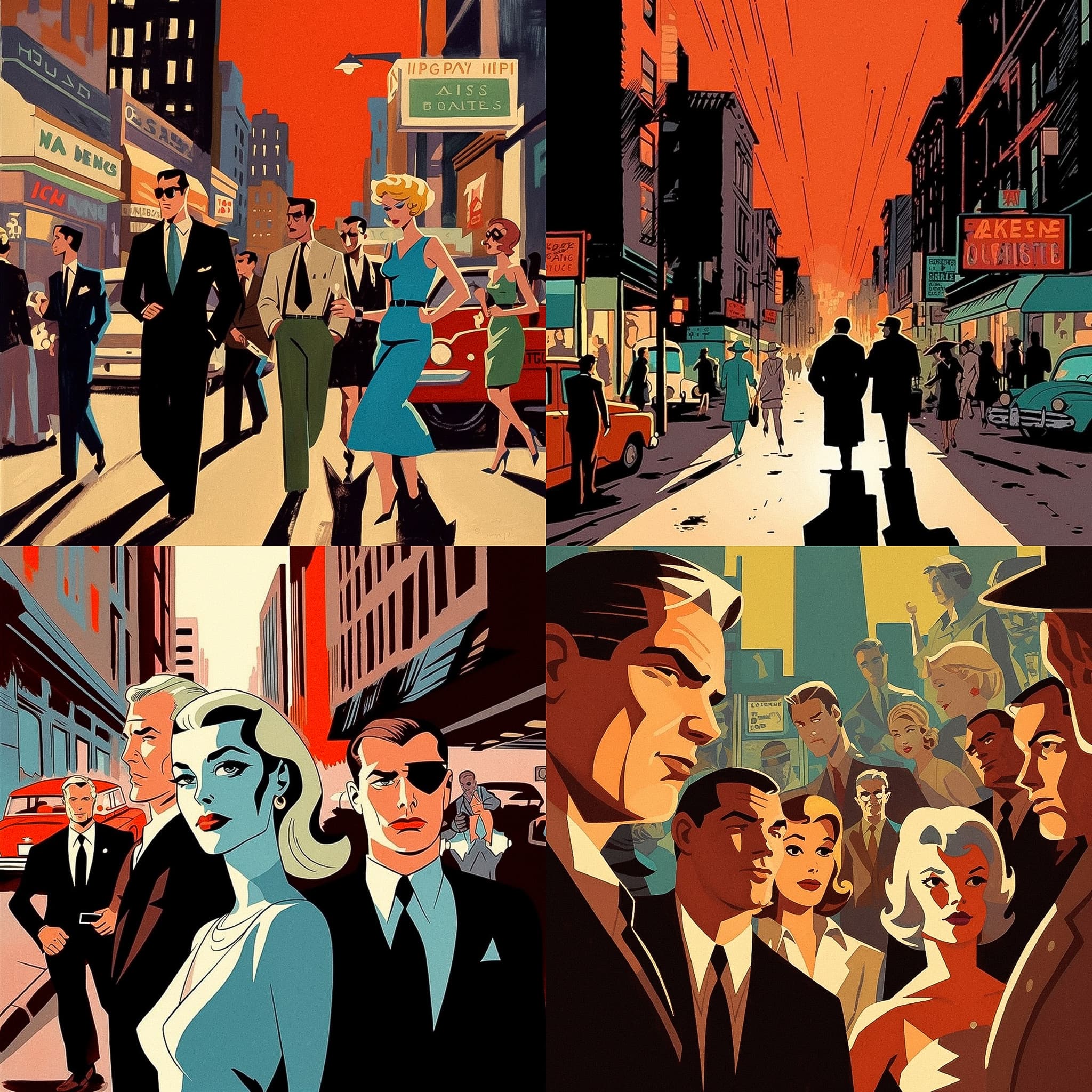 Retro Comic Noir