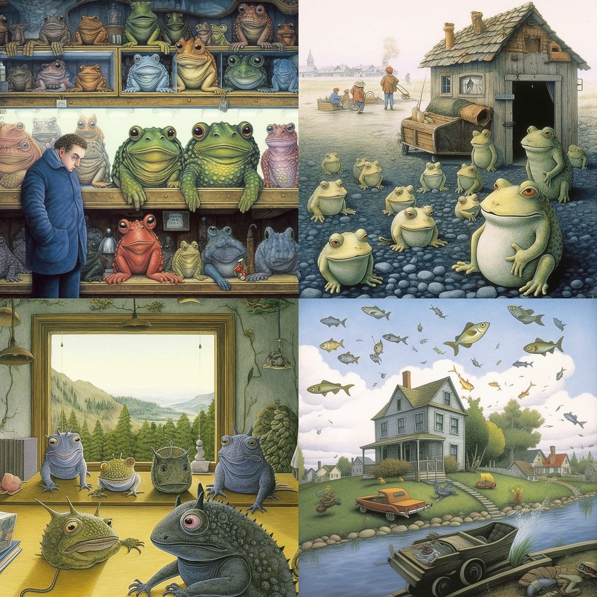 whimsical surrealism