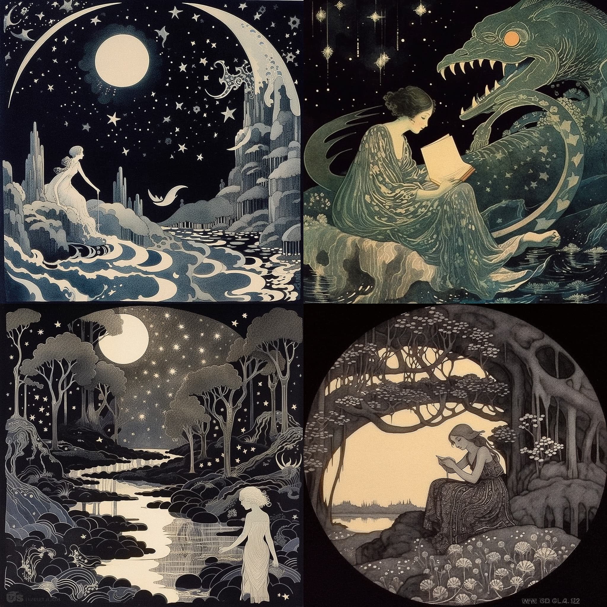 Art Nouveau Fantasy