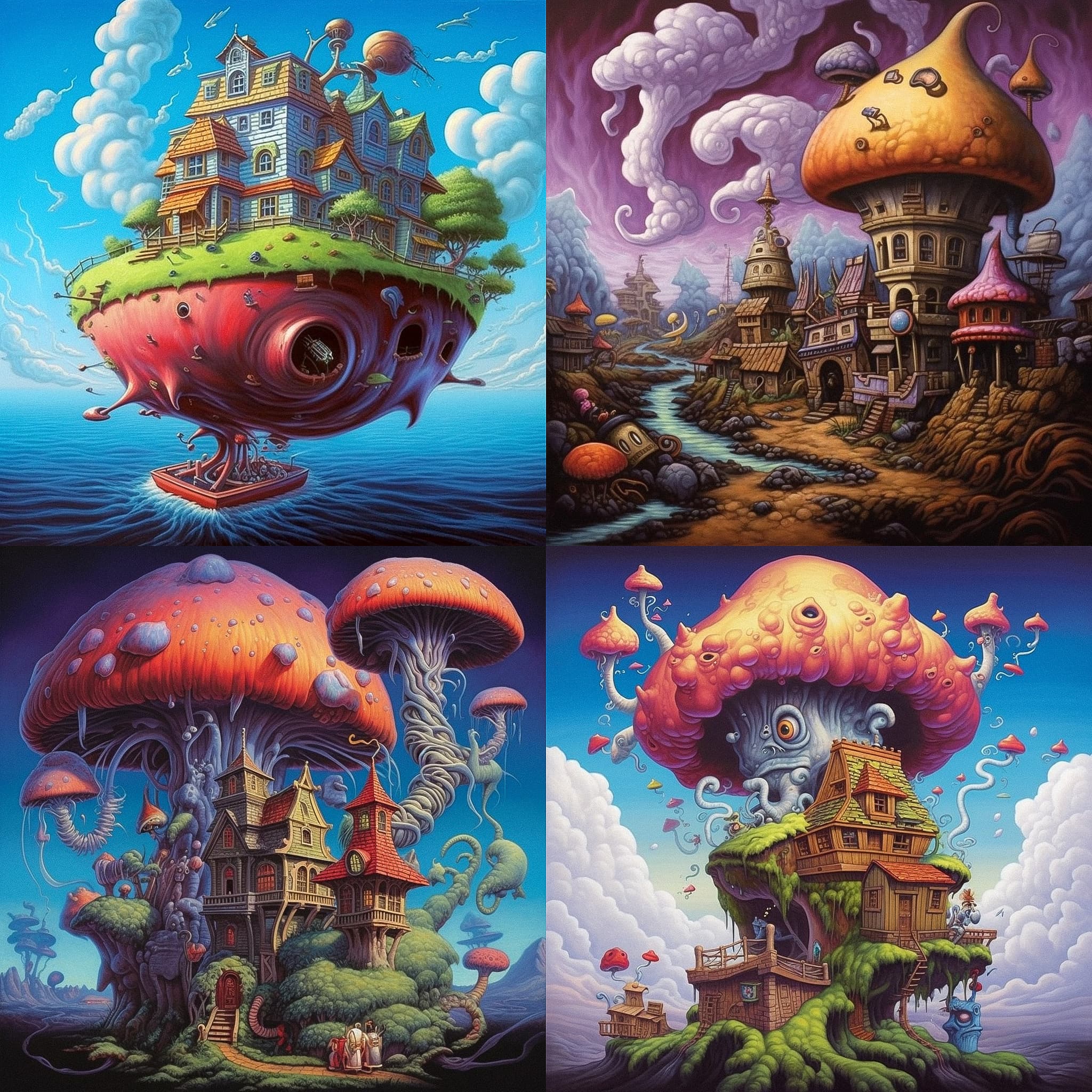 Surreal Whimsical Fantasy